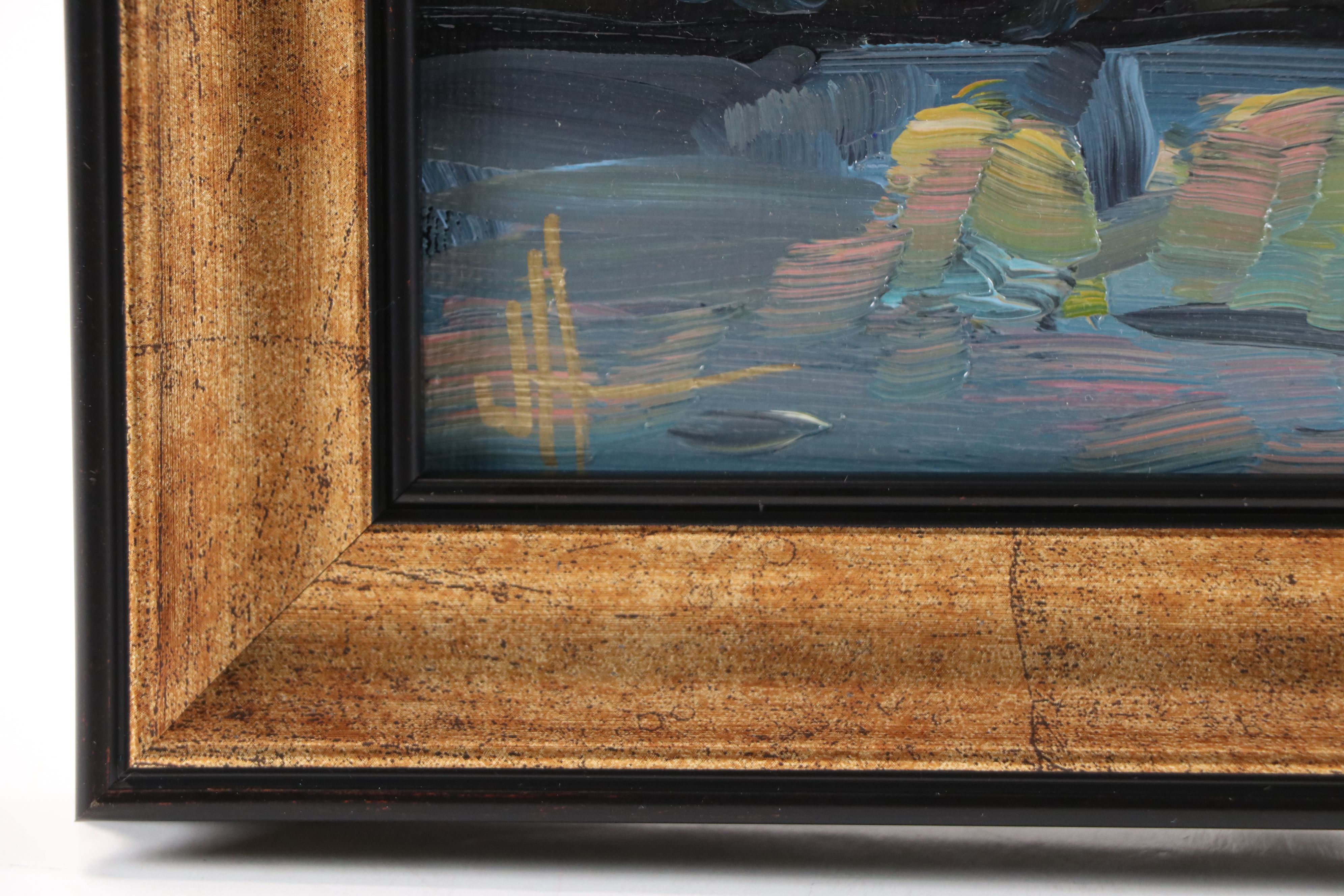 William Hawkins Oil Painting of Sunset, 21st Century