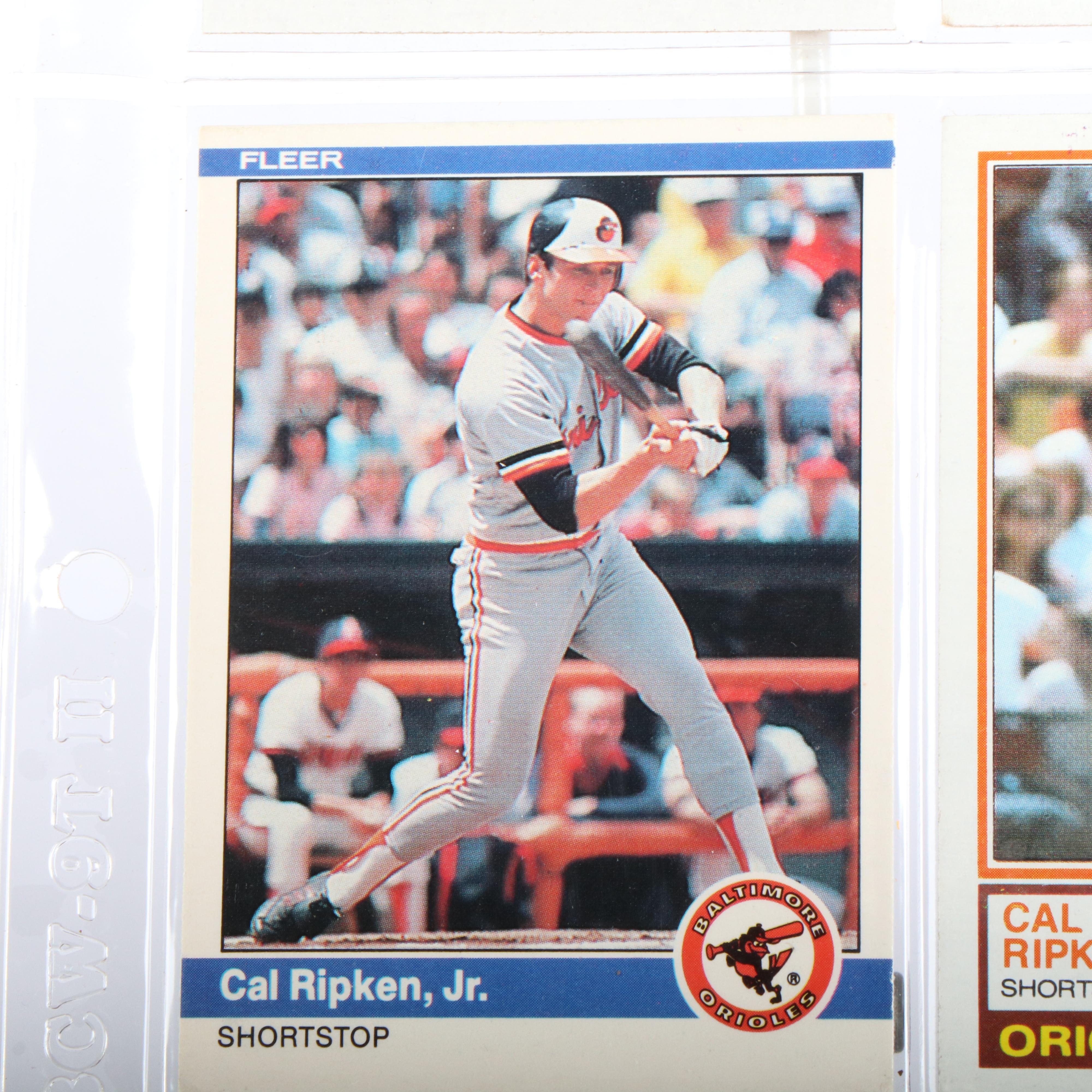 Cal Ripken Jr. Baseball Cards Featuring Rookie and More, 1980s