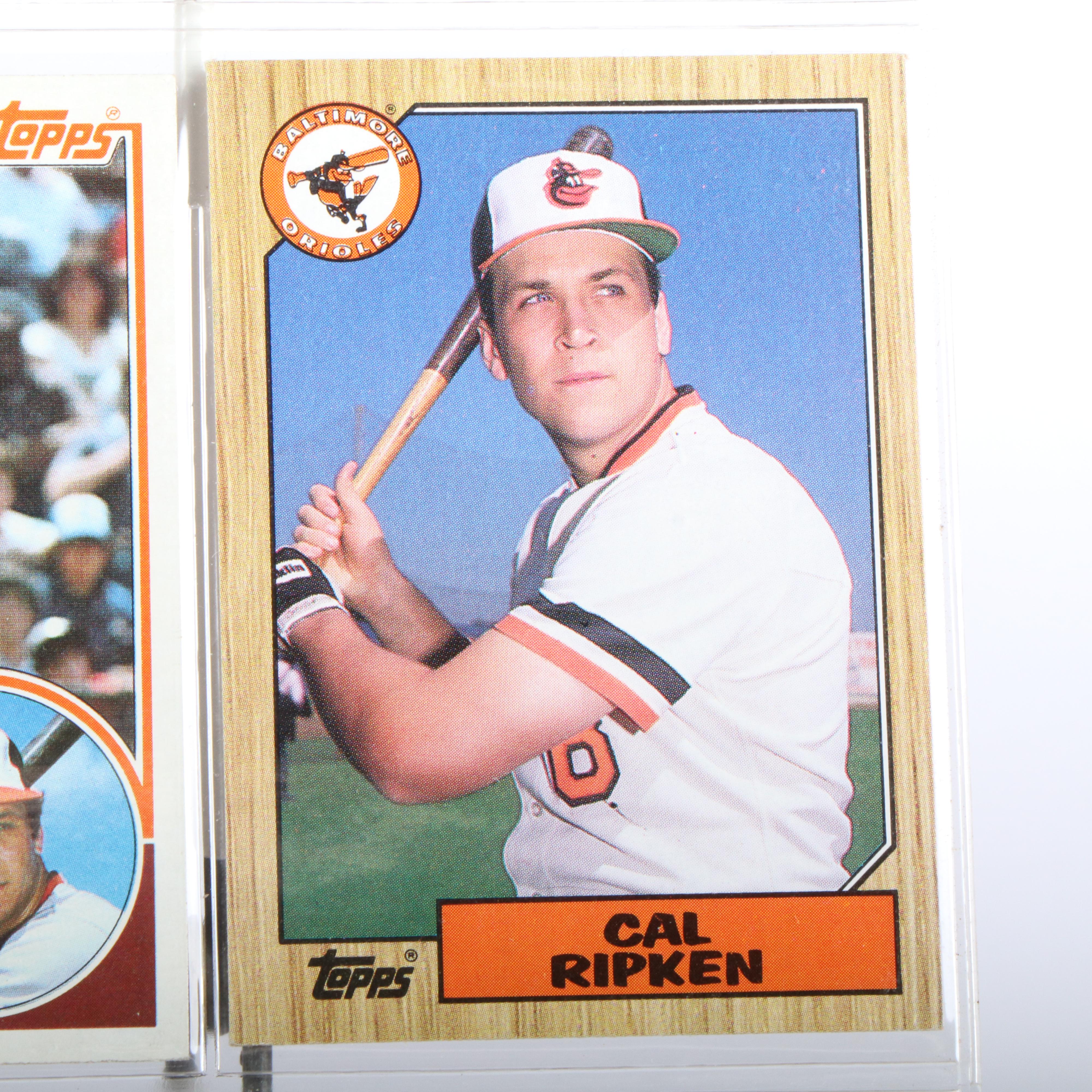 Cal Ripken Jr. Baseball Cards Featuring Rookie and More, 1980s