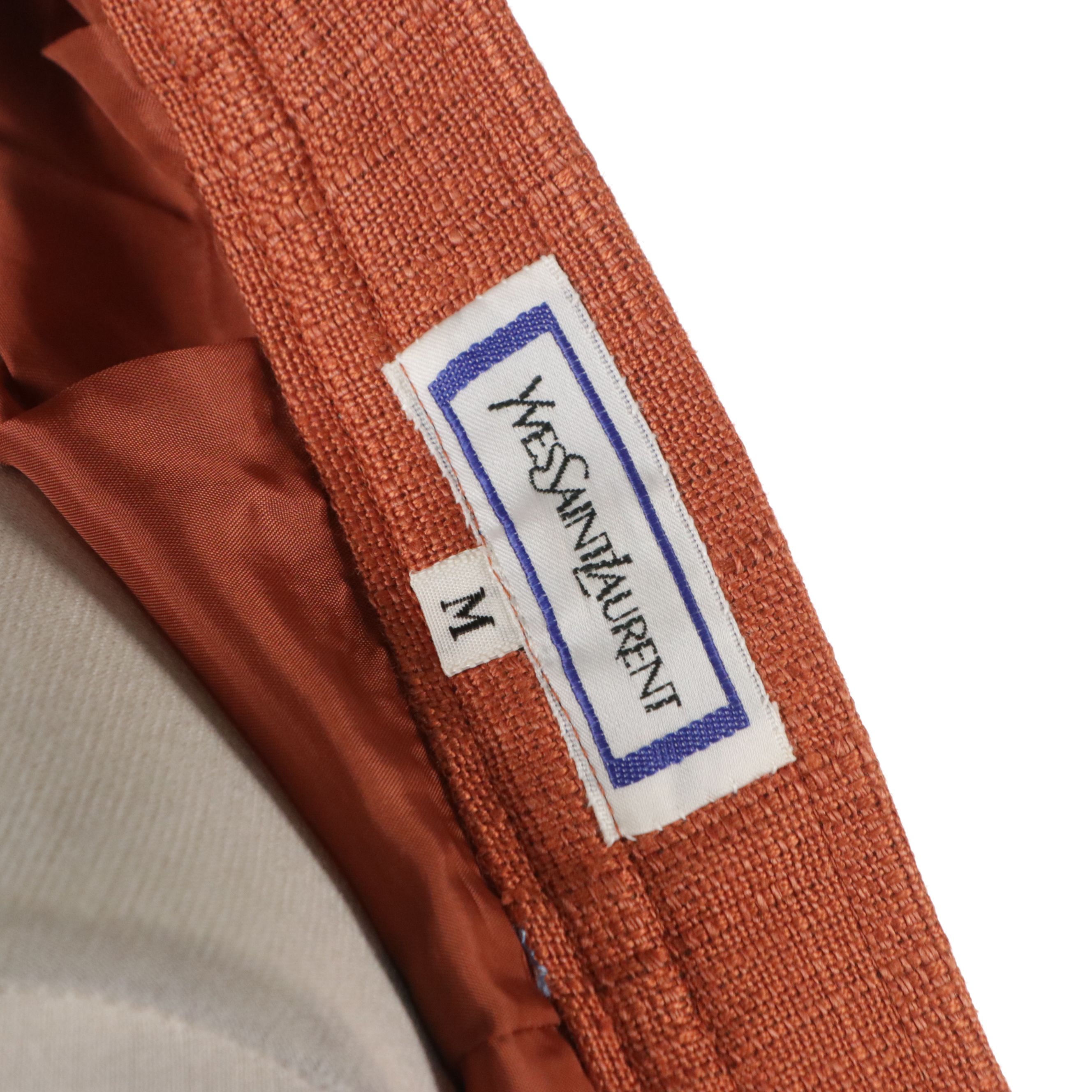 Yves Saint Laurent Linen Skirt Suit