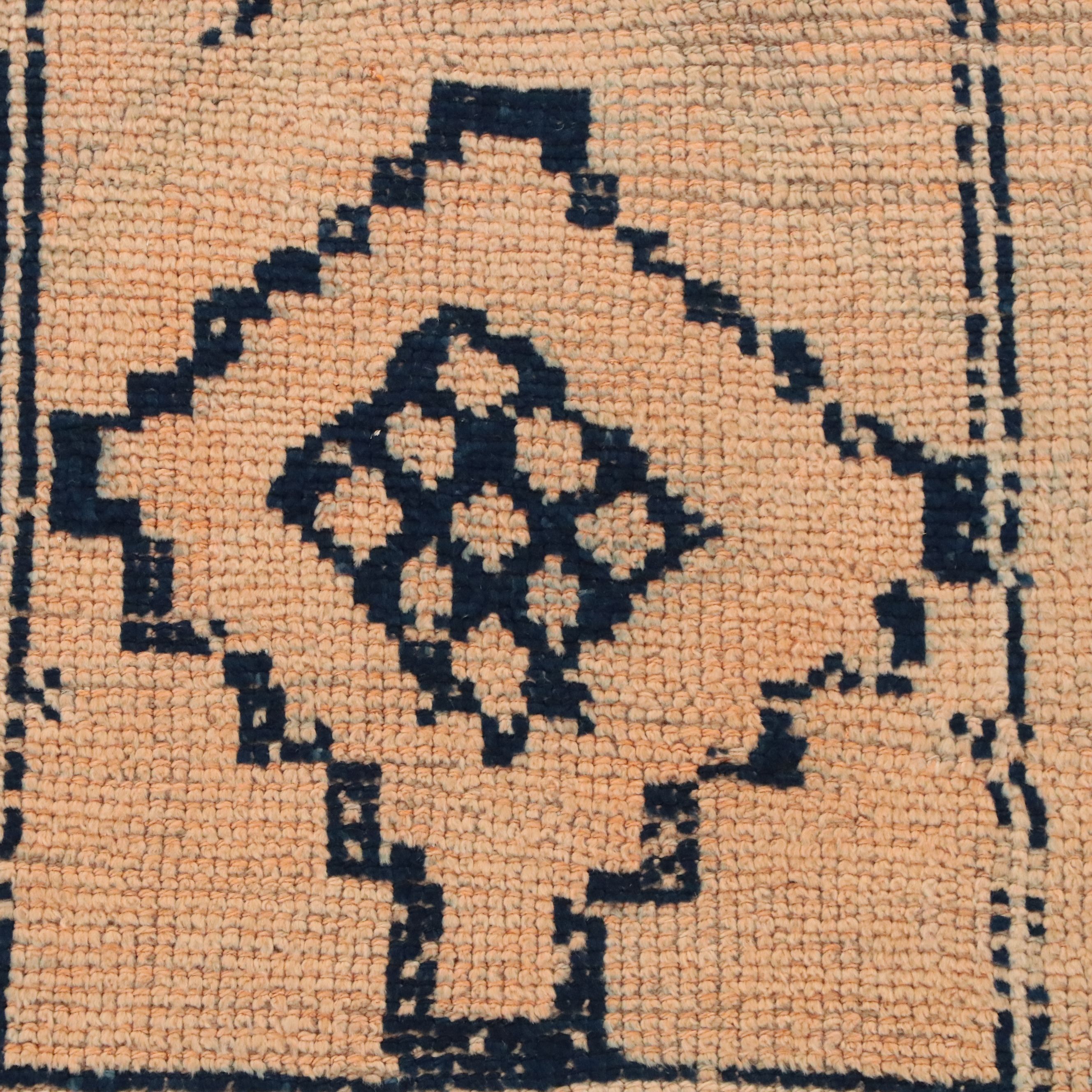2'5 x 5'10 Hand-Knotted Turkish Anatolian Remnant Carpet Runner