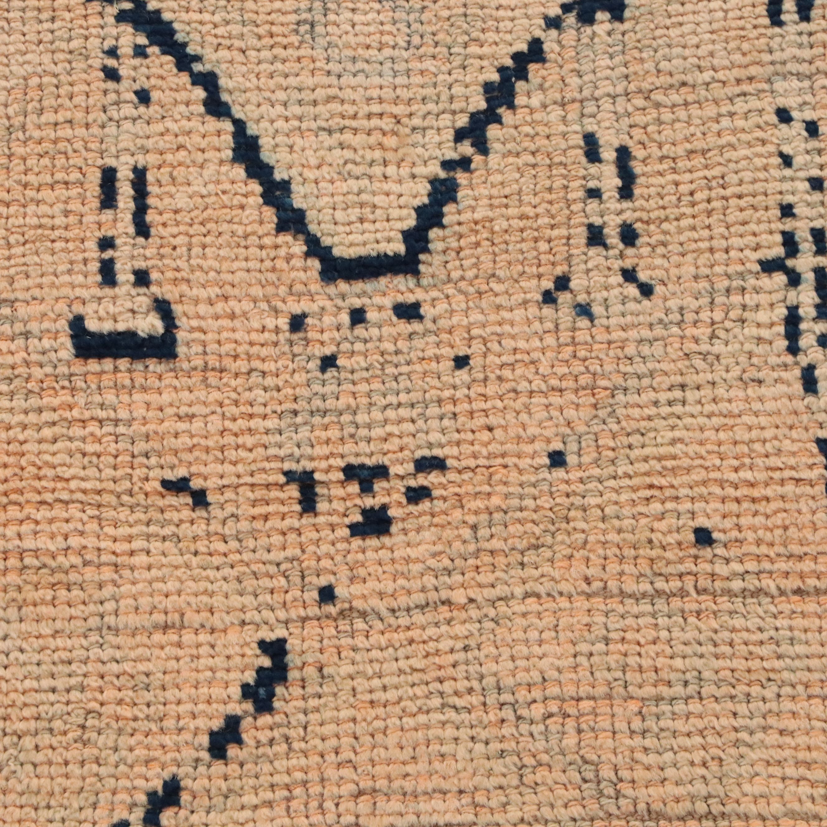 2'5 x 5'10 Hand-Knotted Turkish Anatolian Remnant Carpet Runner