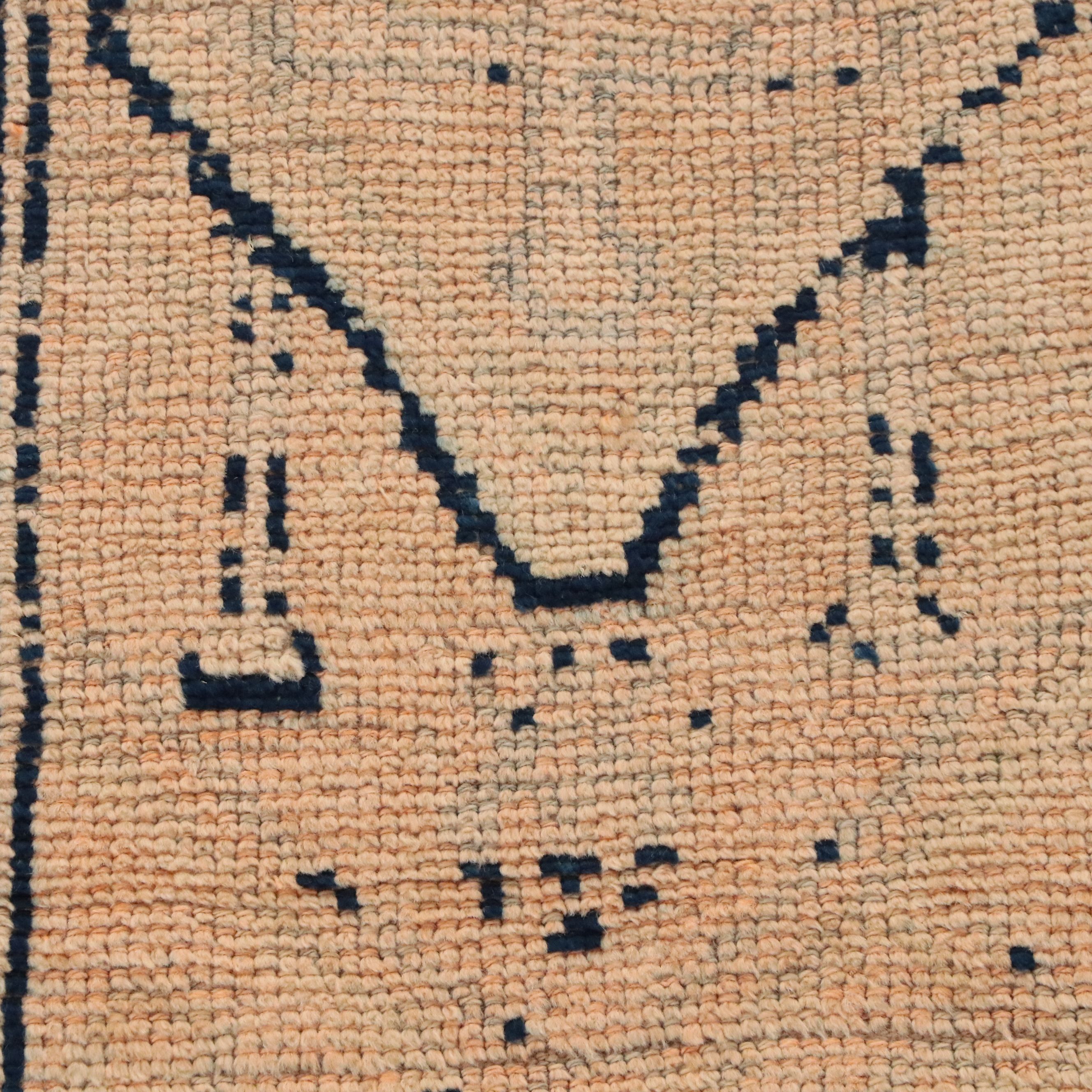 2'5 x 5'10 Hand-Knotted Turkish Anatolian Remnant Carpet Runner