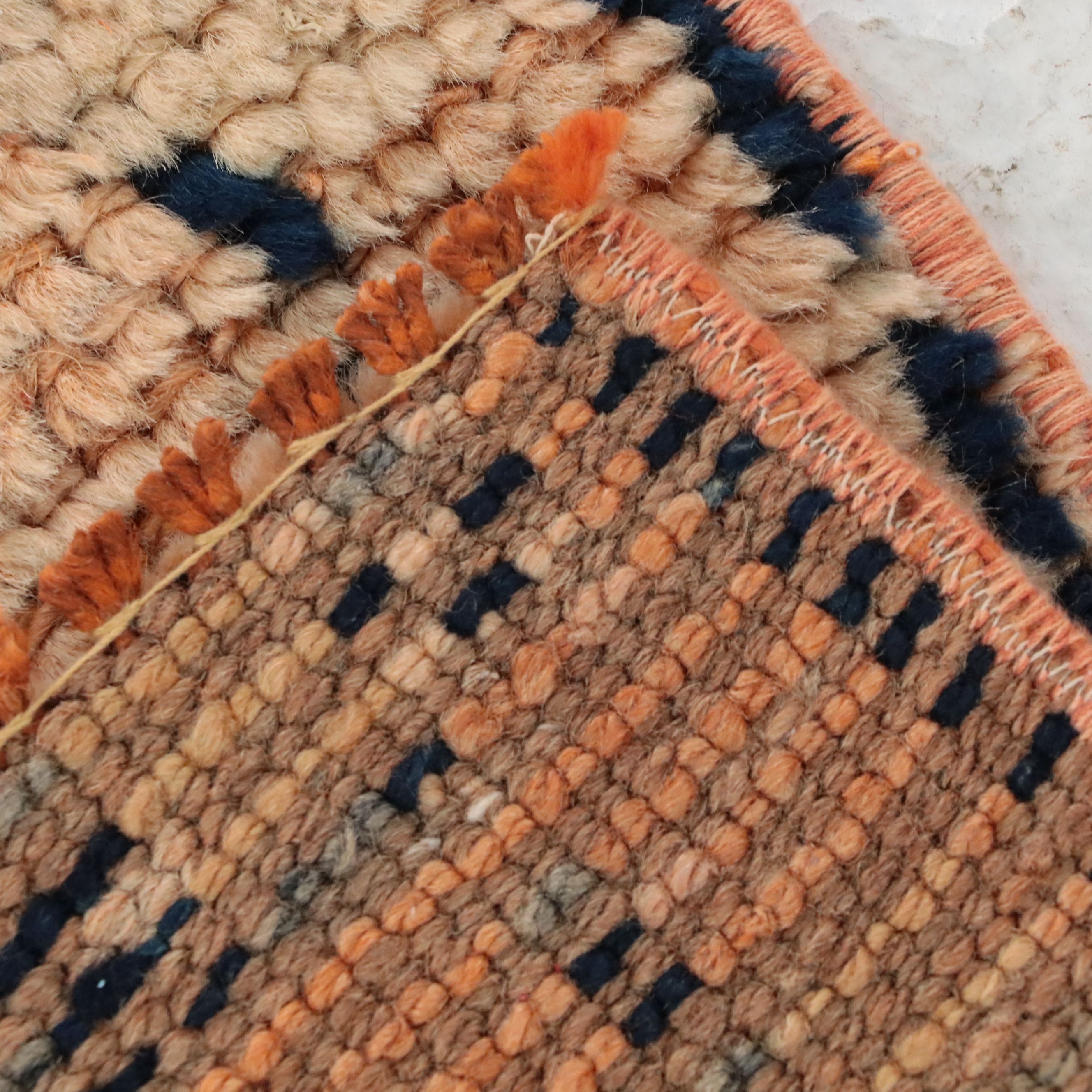 2'5 x 5'10 Hand-Knotted Turkish Anatolian Remnant Carpet Runner