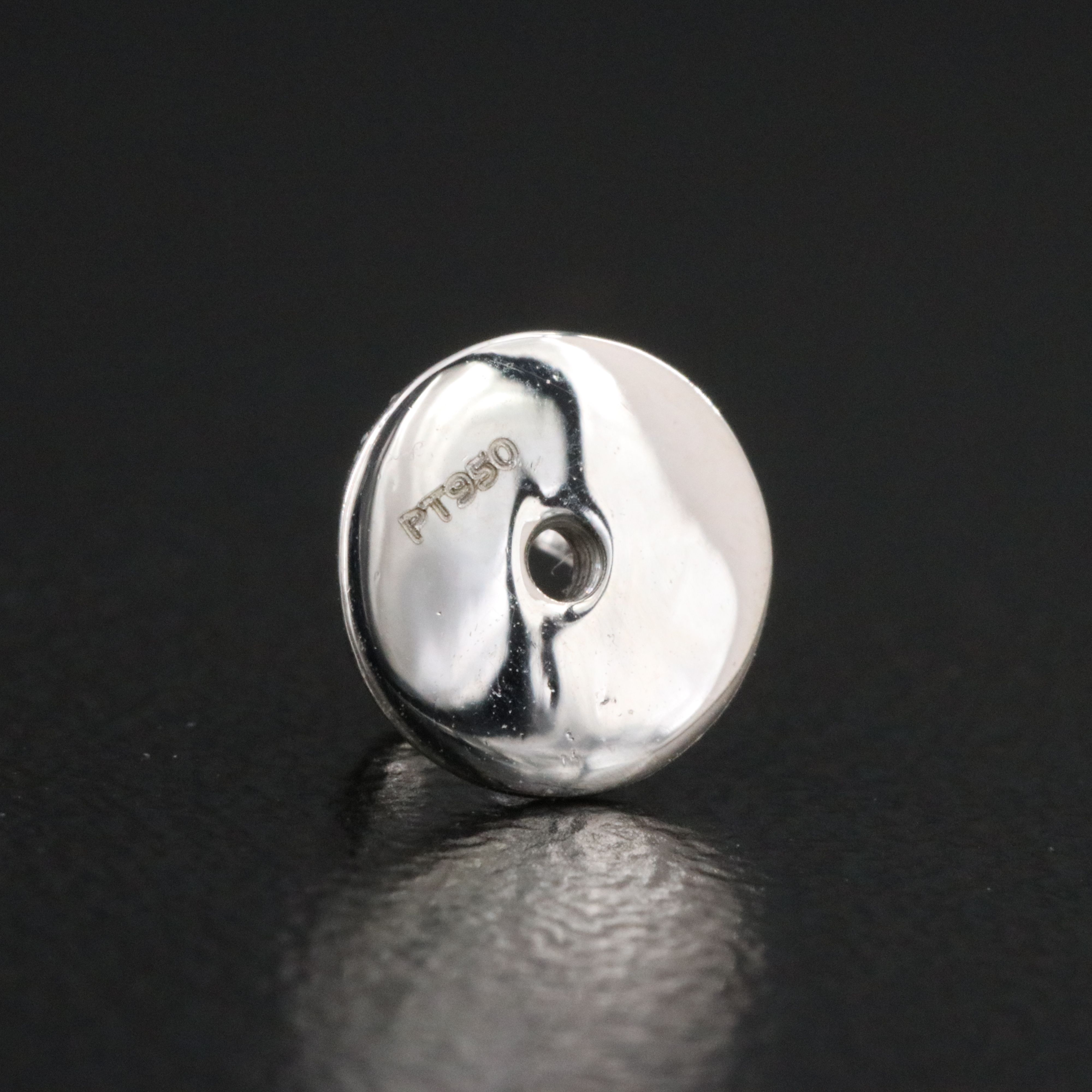 Platinum 3.06 CTW Lab Grown Stud Earrings with IGI Reports