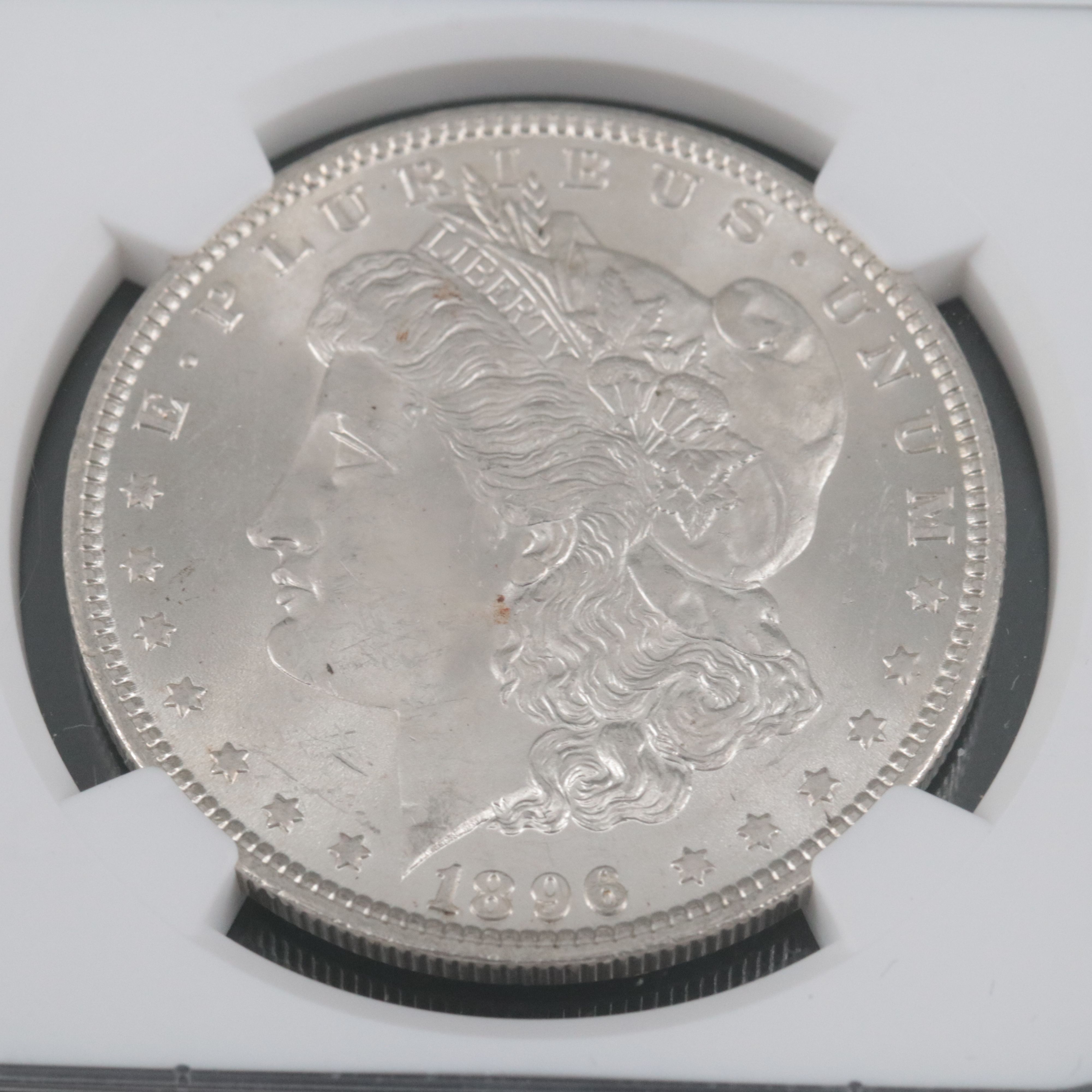 NGC Graded MS63 1896 Silver Morgan Dollar