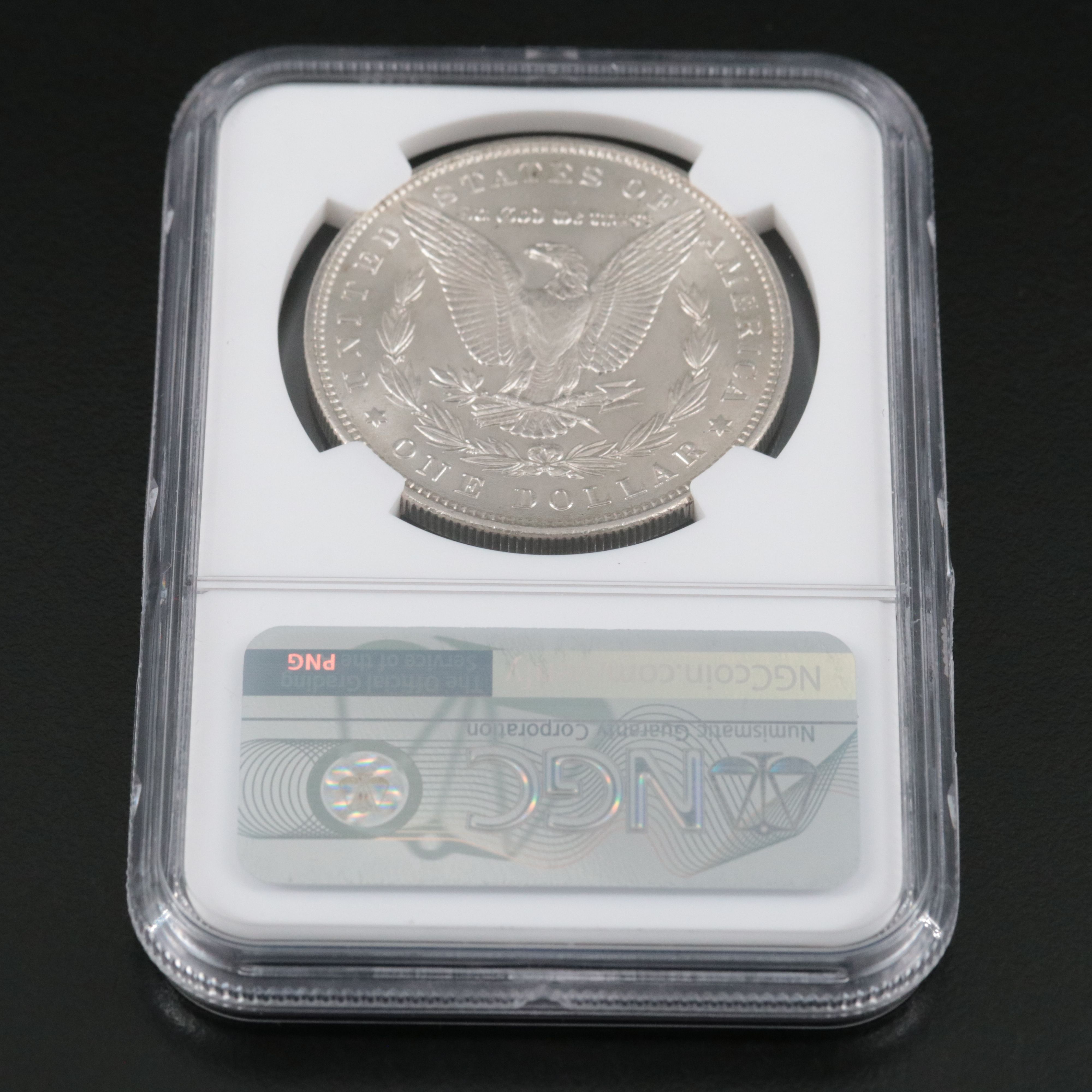 NGC Graded MS63 1896 Silver Morgan Dollar