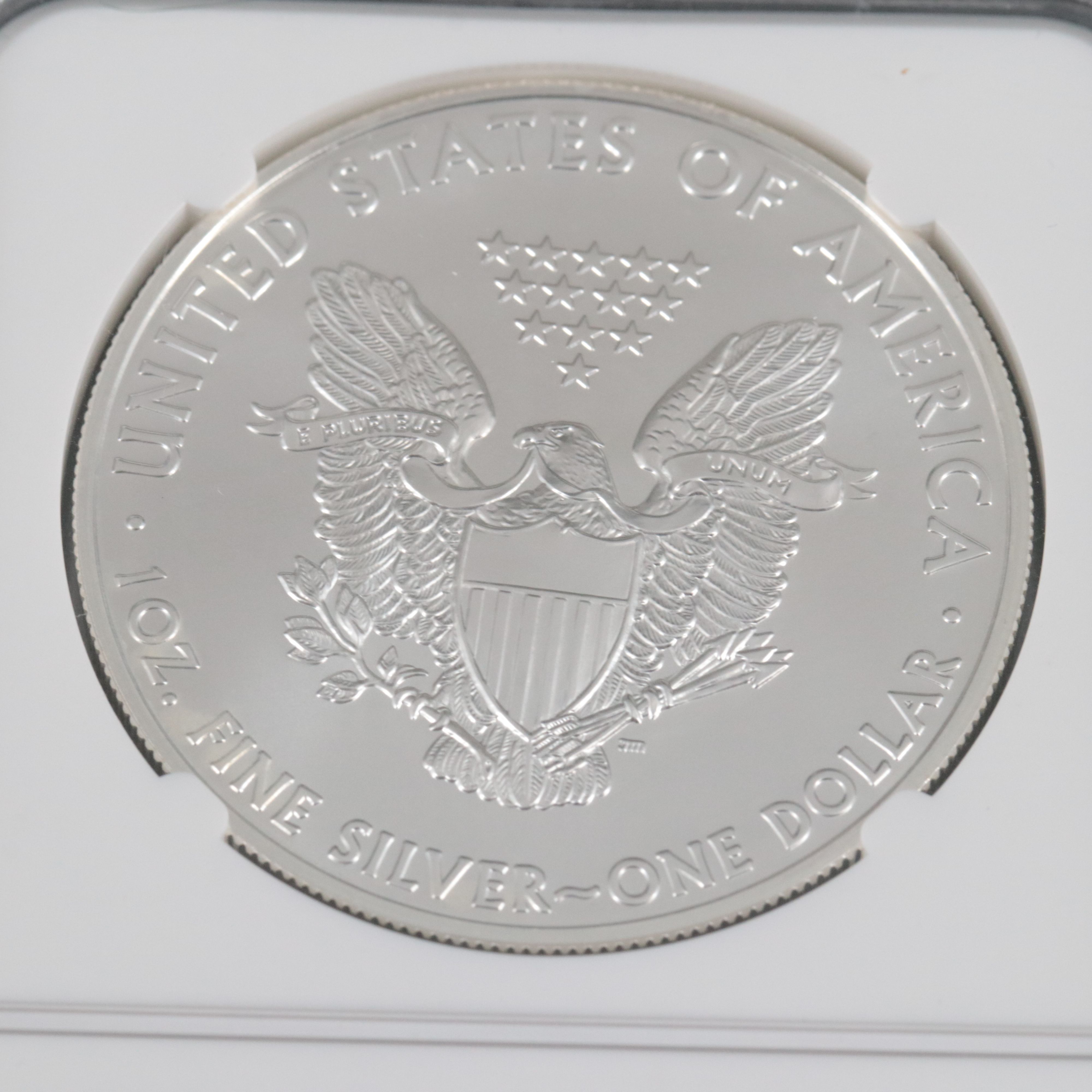 NGC Graded MS70 2011(S) $1 U.S. Silver Eagle