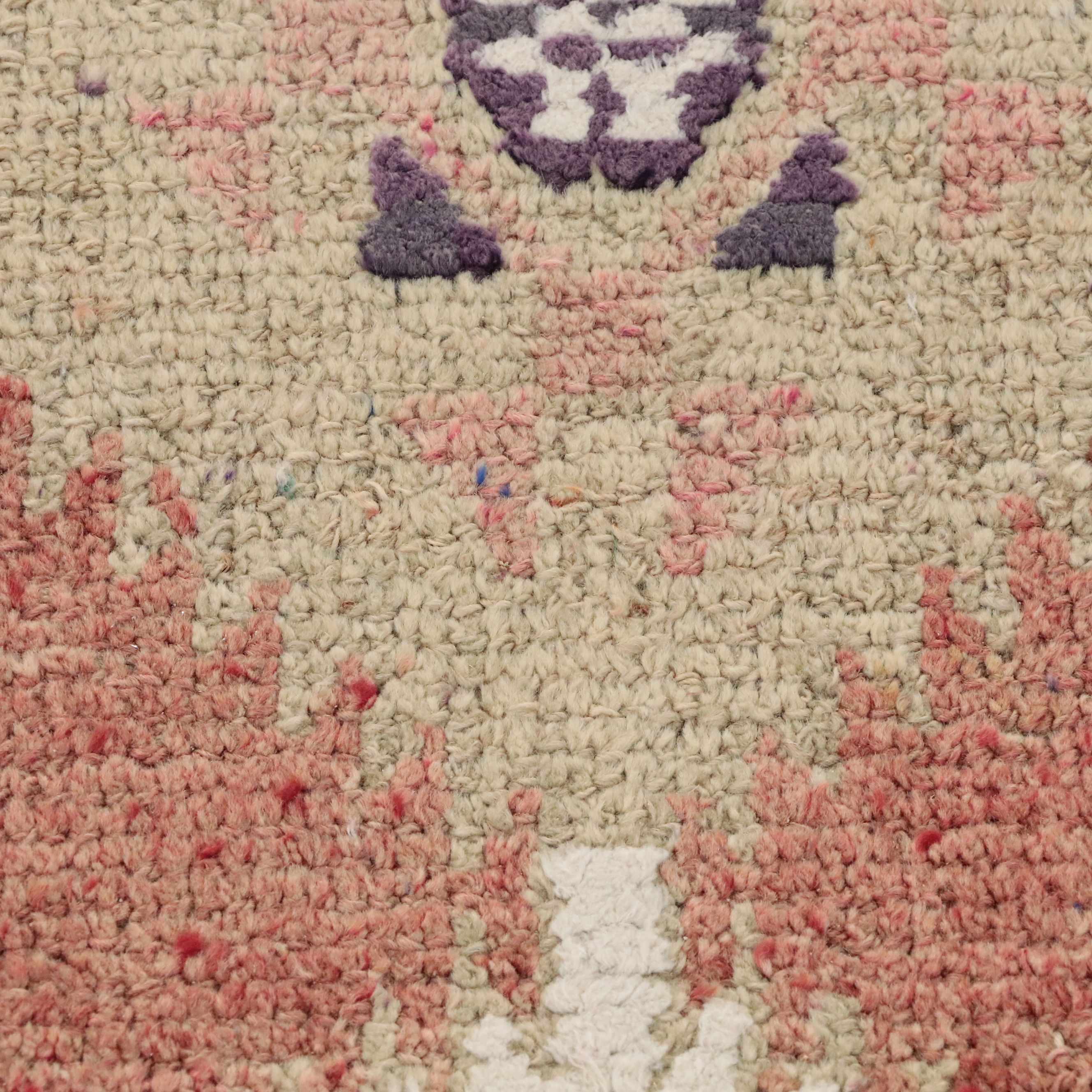 2'3 x 11'10 Hand-Knotted Turkish Oushak Carpet Runner