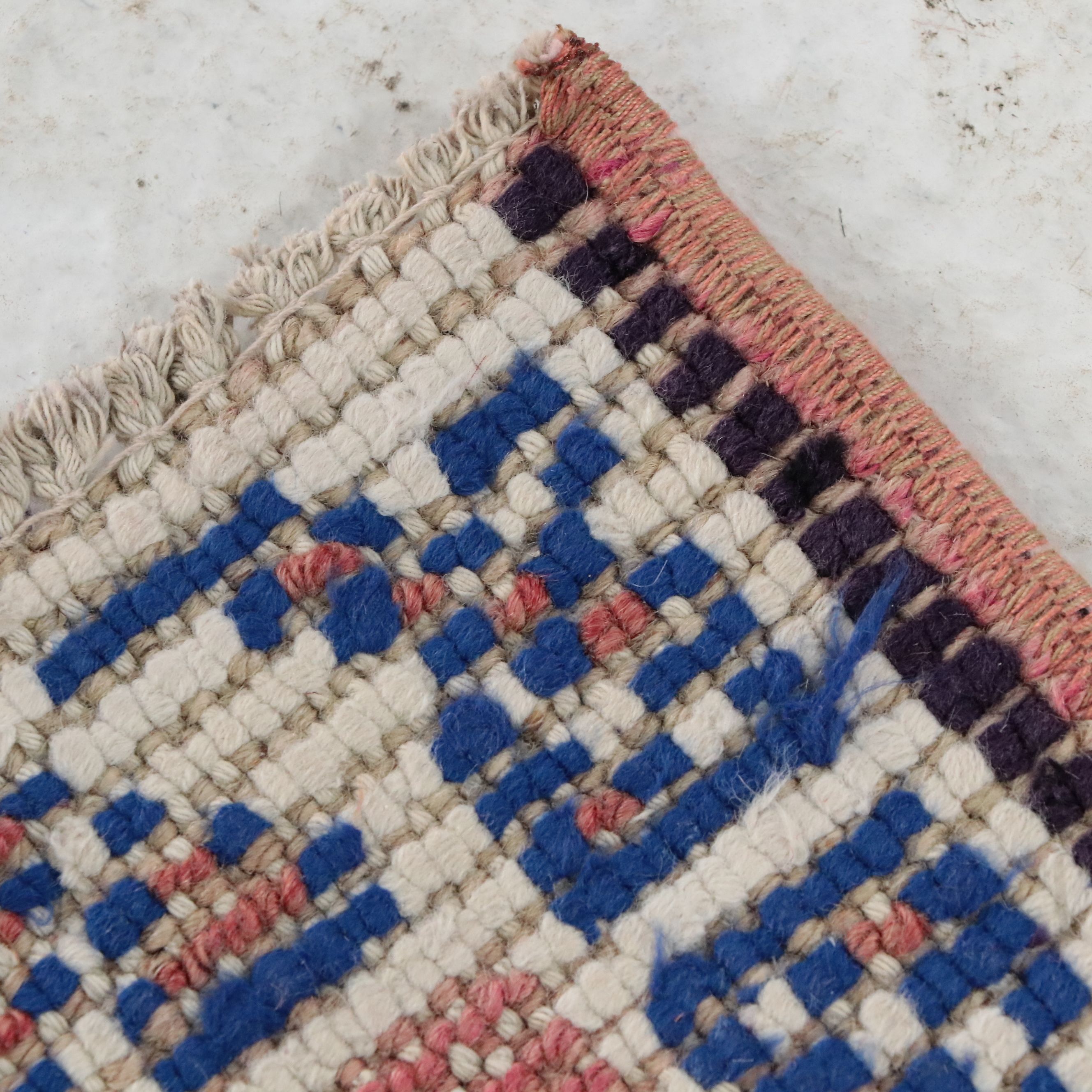 2'3 x 11'10 Hand-Knotted Turkish Oushak Carpet Runner