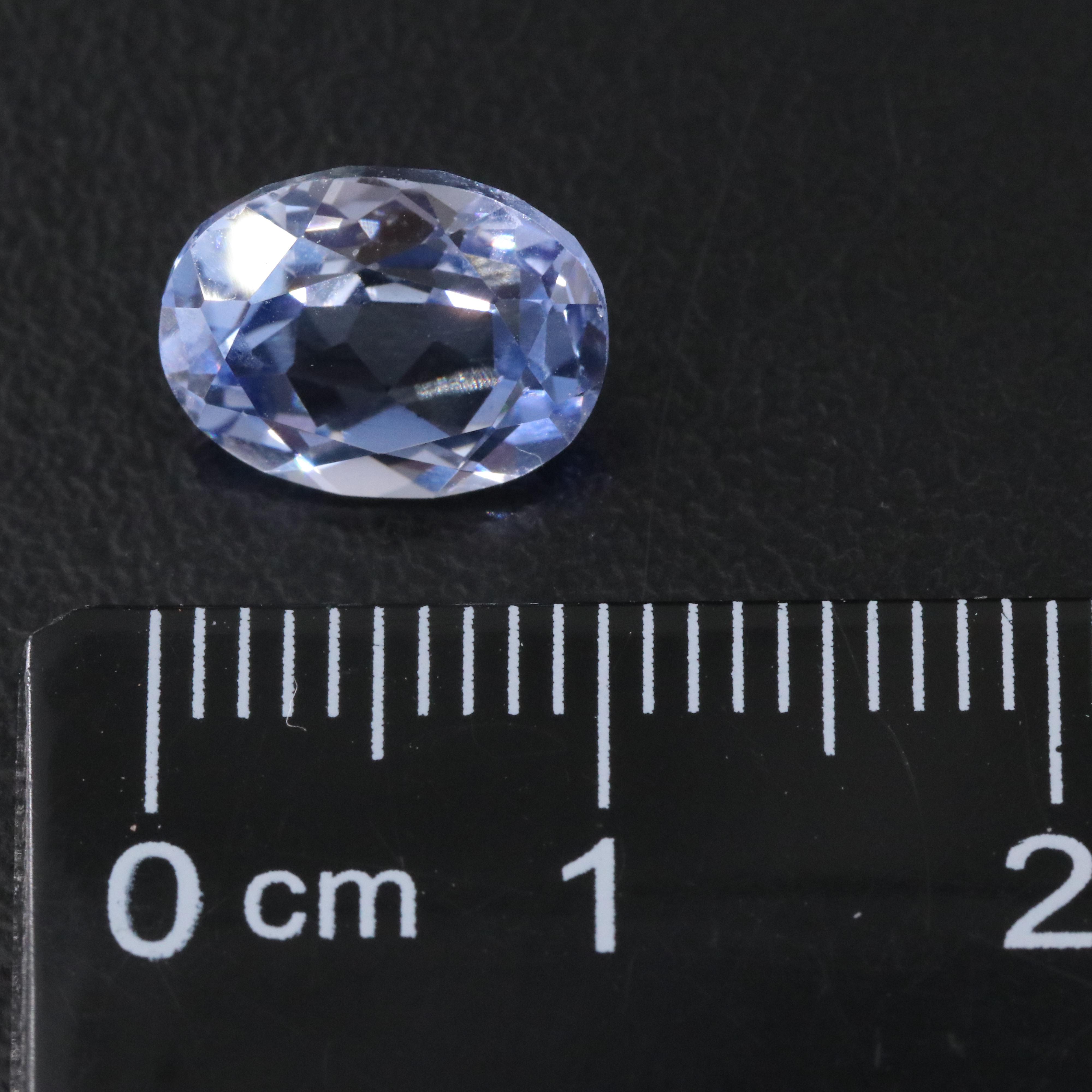 Loose 7.78 CTW Lab Grown Sapphire Pair