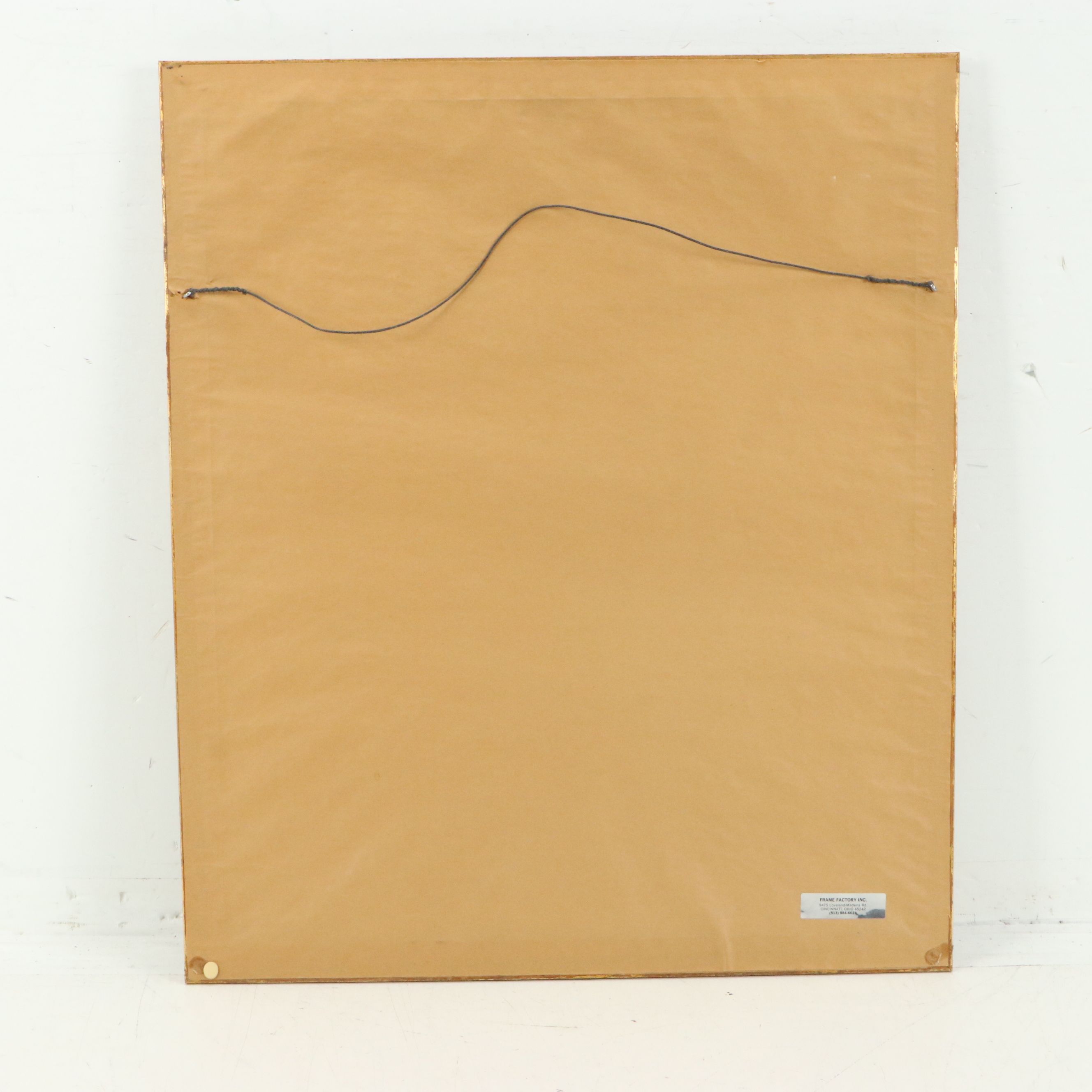 Mohamed Iaman Oil Painting of King Tut on Papyrus