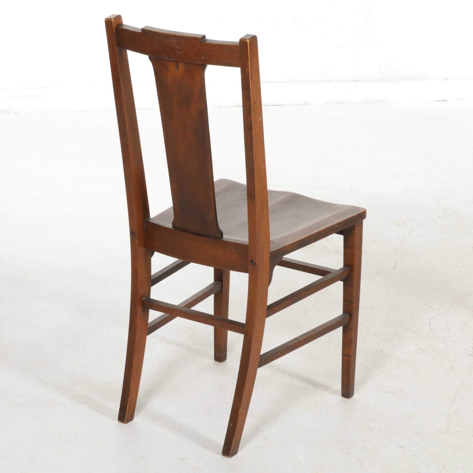 Eastlake Walnut Fall Front Secretary Desk with Drop Leaf Extensions and Chair