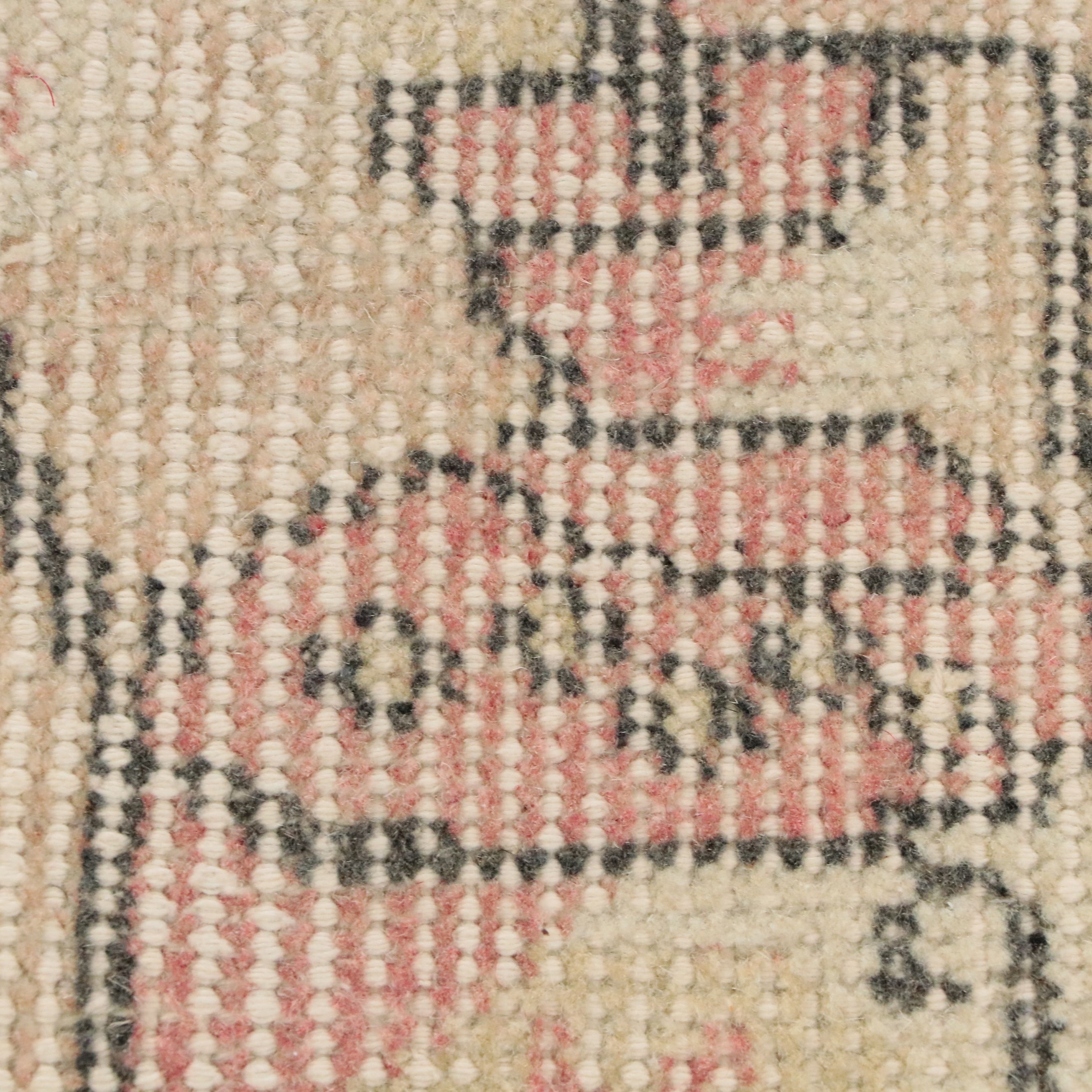 5'4 x 8'8 Hand-Knotted Turkish Oushak Area Rug