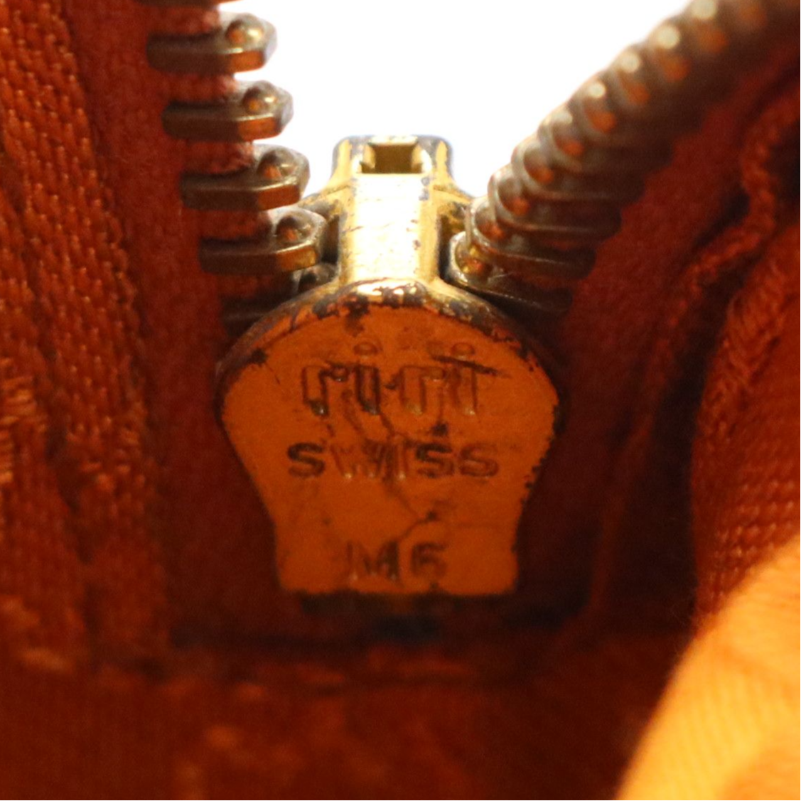 MCM Mini Boston Bag in Cognac Visetos Canvas and Leather