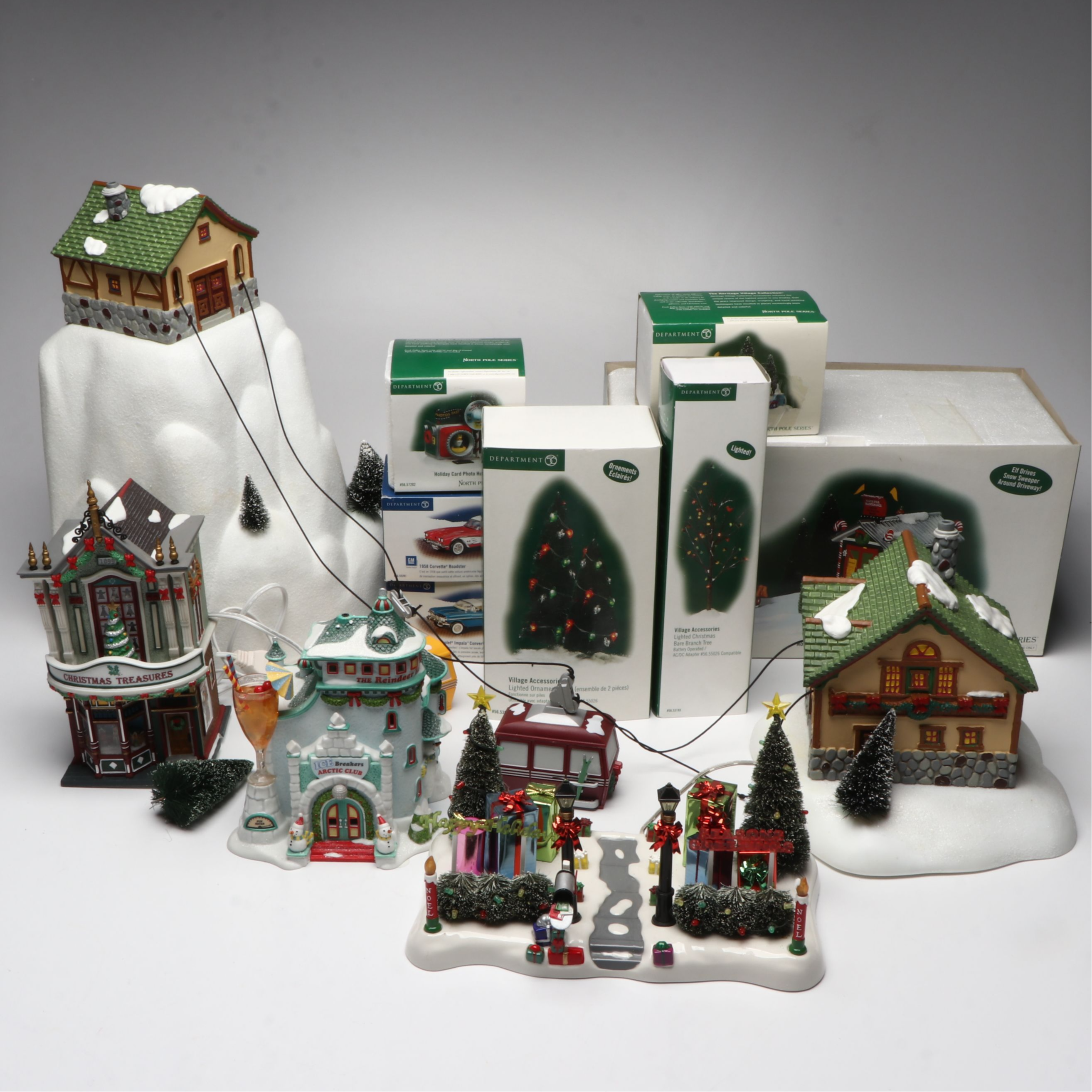 Department 56 Christmas Village Buildings and Accessories