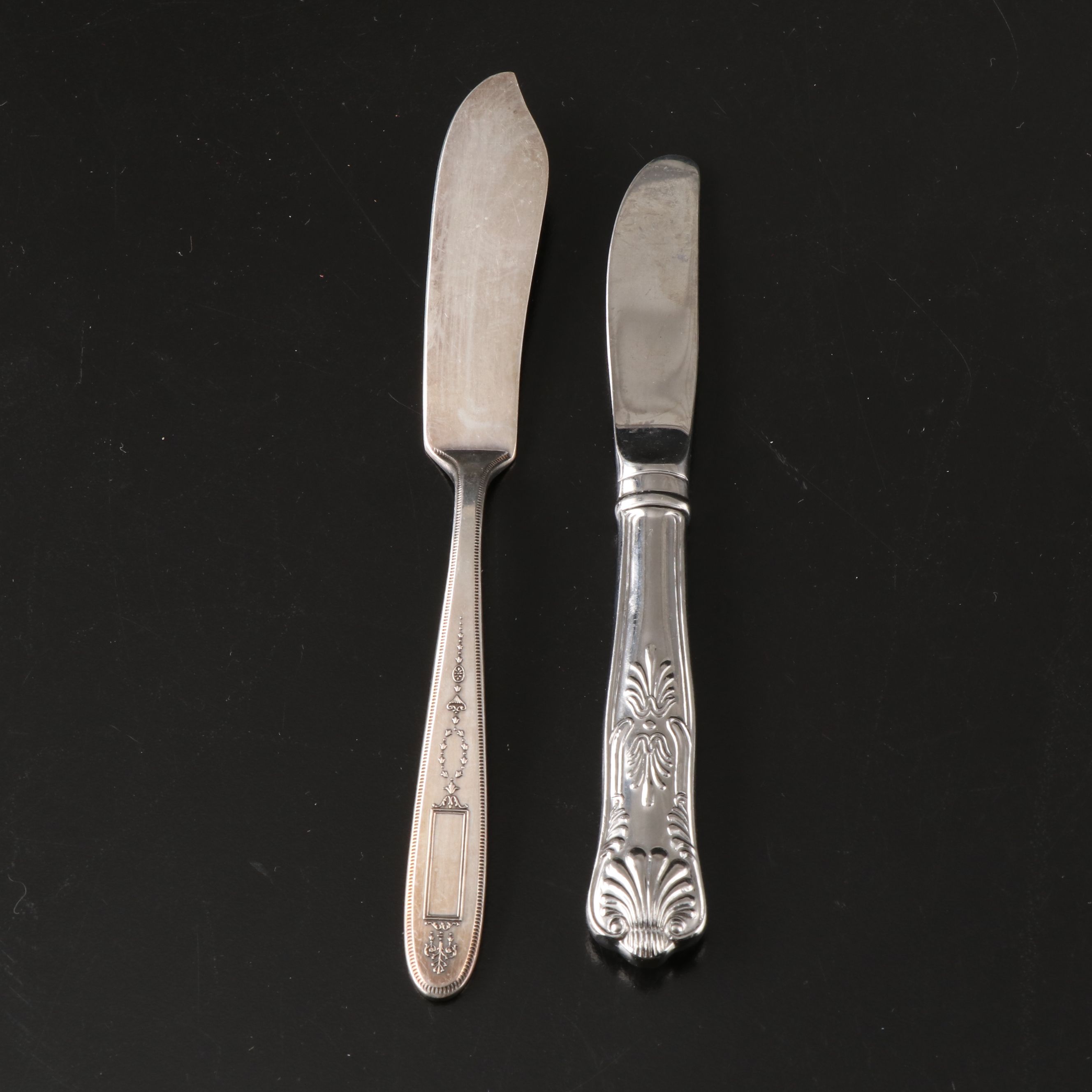 Engraved Sterling Spoons with Oneida, and More Silver Plate Flatware