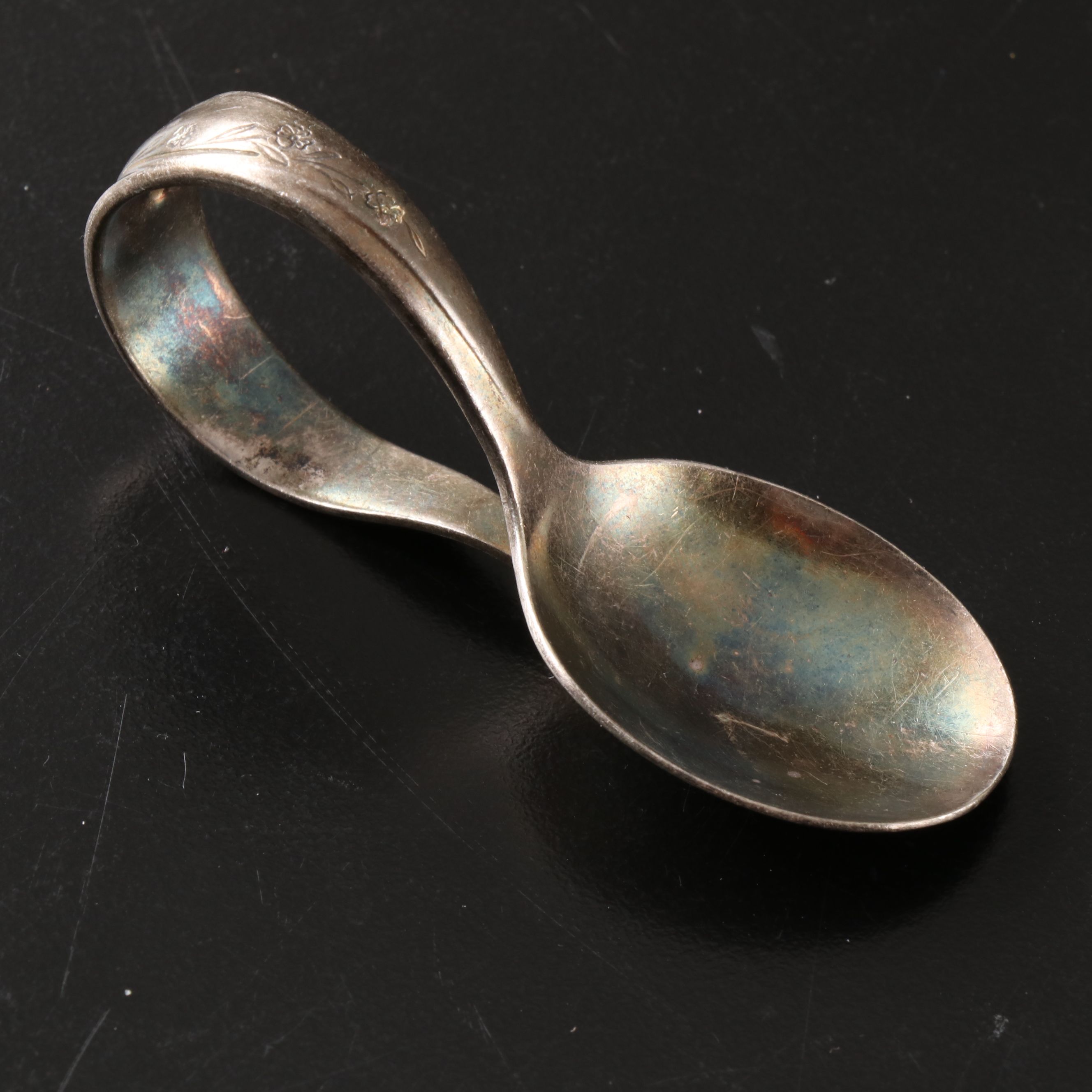 Engraved Sterling Spoons with Oneida, and More Silver Plate Flatware