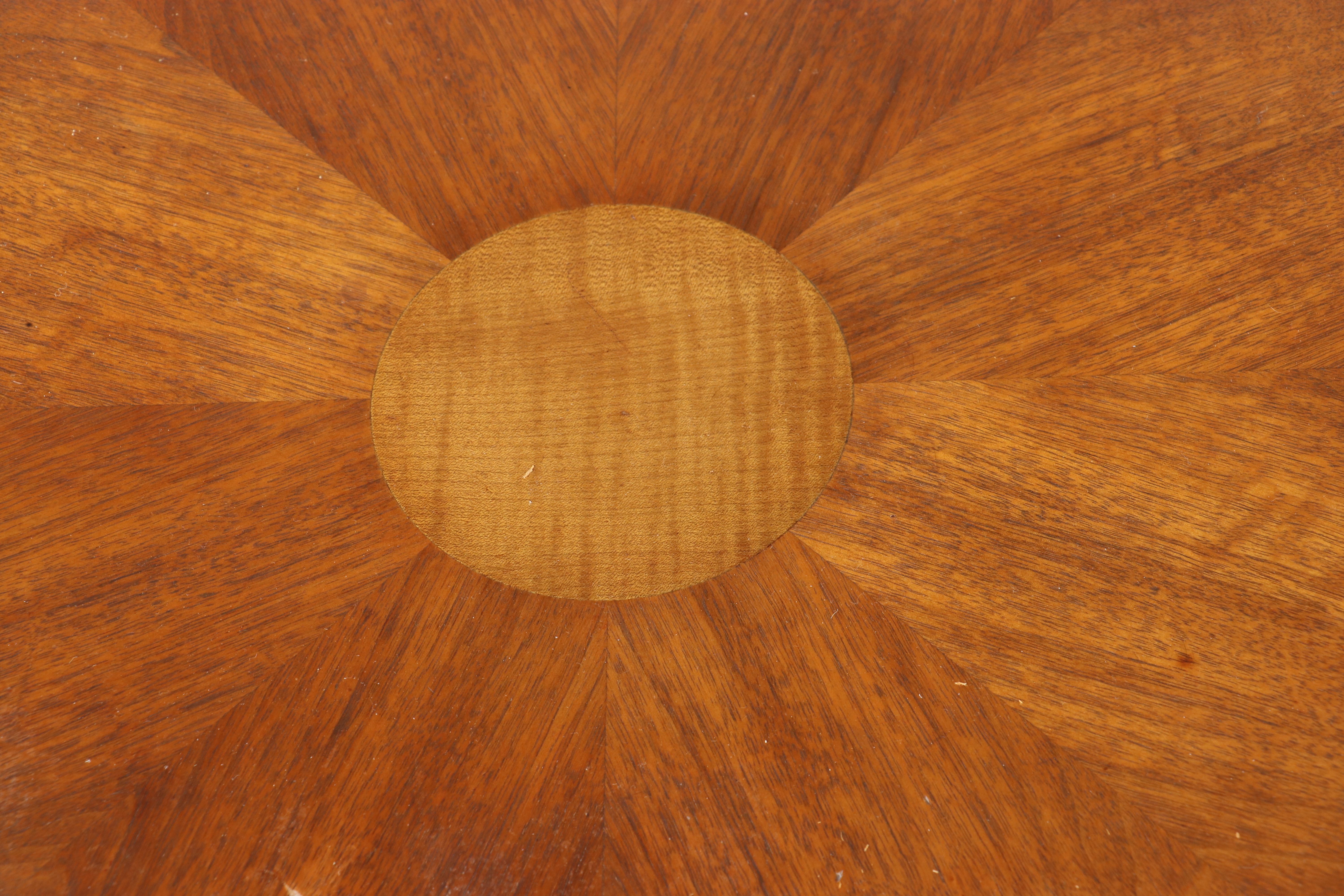 Revolving Tiered Bookcase Table, Late 20th Century