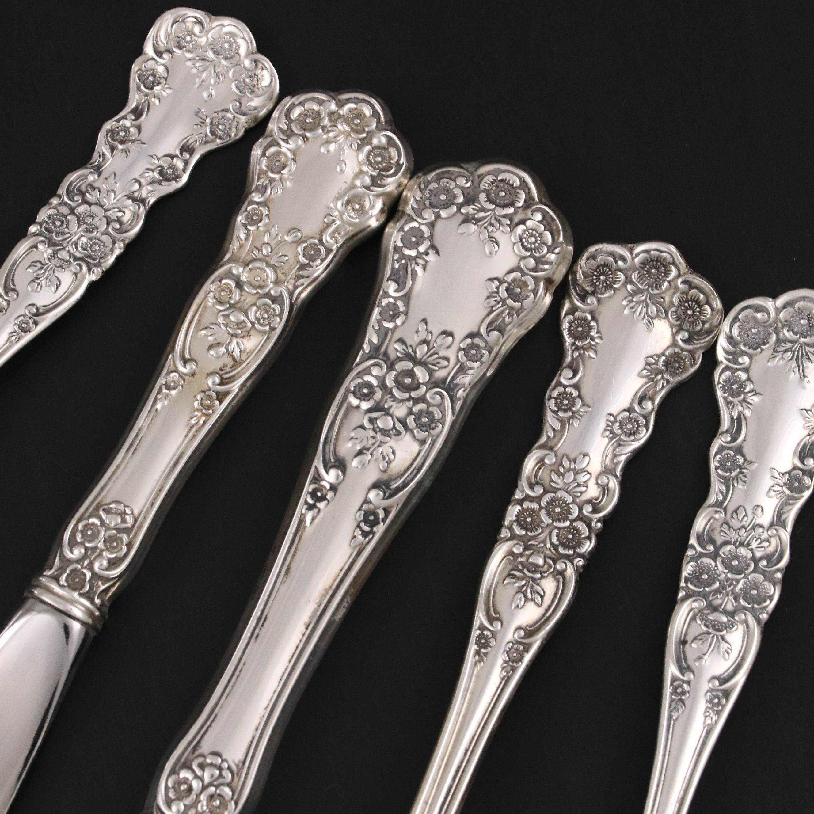 Gorham "Buttercup" Sterling Silver Flatware