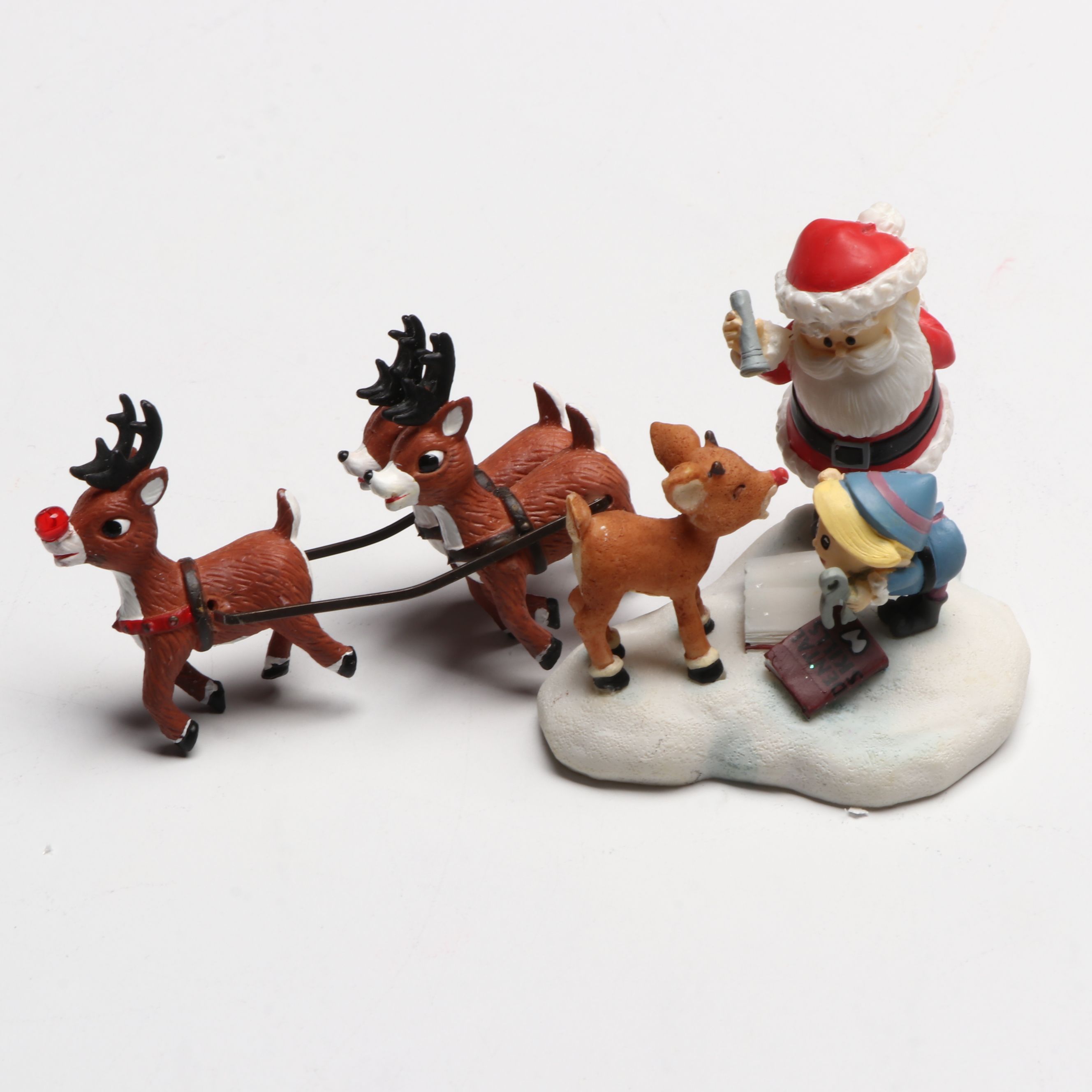 Department 56 "Reindeer Games" and Other Classic Christmas Movie Figurines