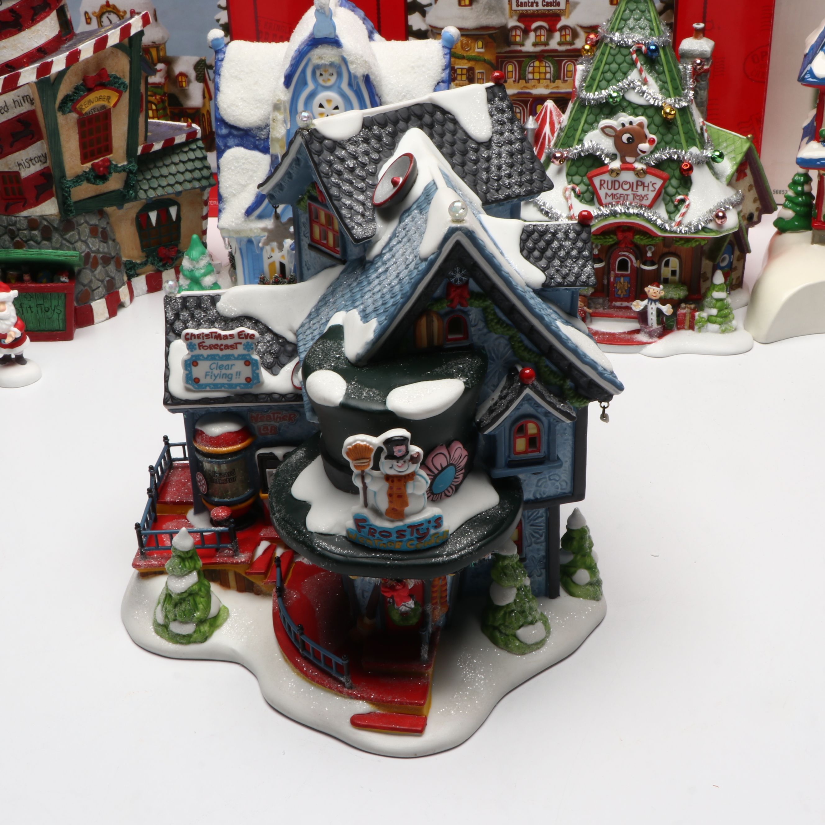 Department 56 "Reindeer Games" and Other Classic Christmas Movie Figurines