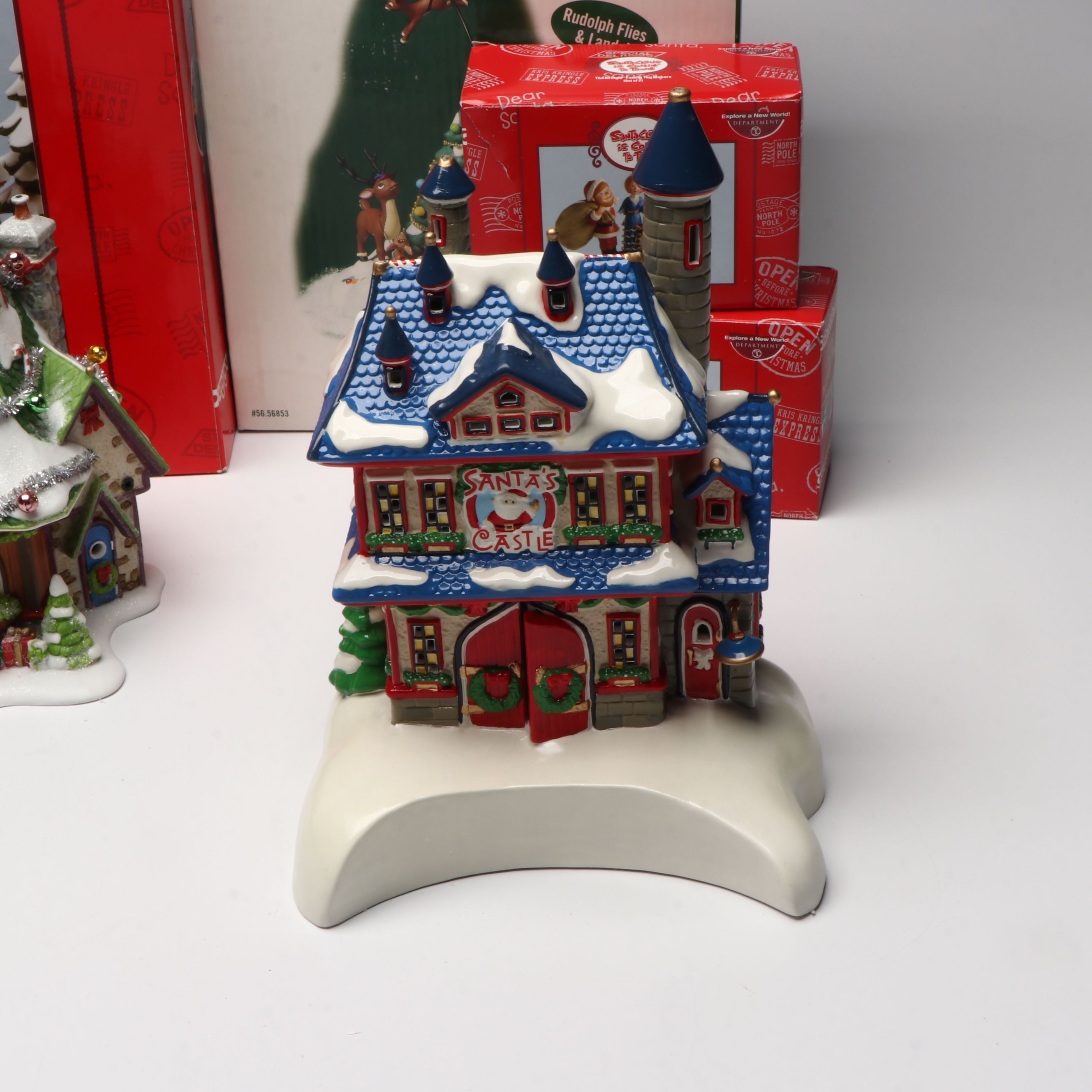 Department 56 "Reindeer Games" and Other Classic Christmas Movie Figurines