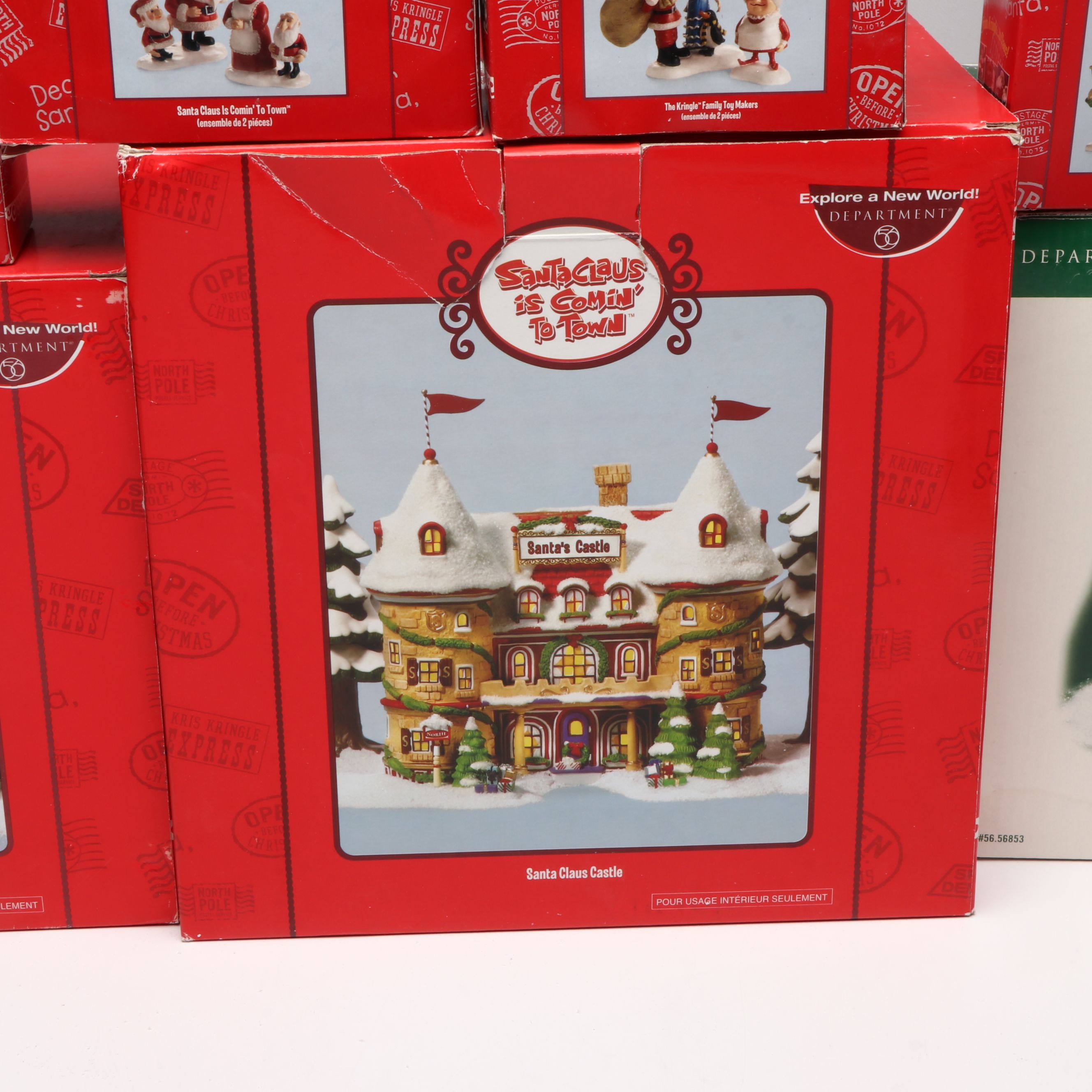 Department 56 "Reindeer Games" and Other Classic Christmas Movie Figurines