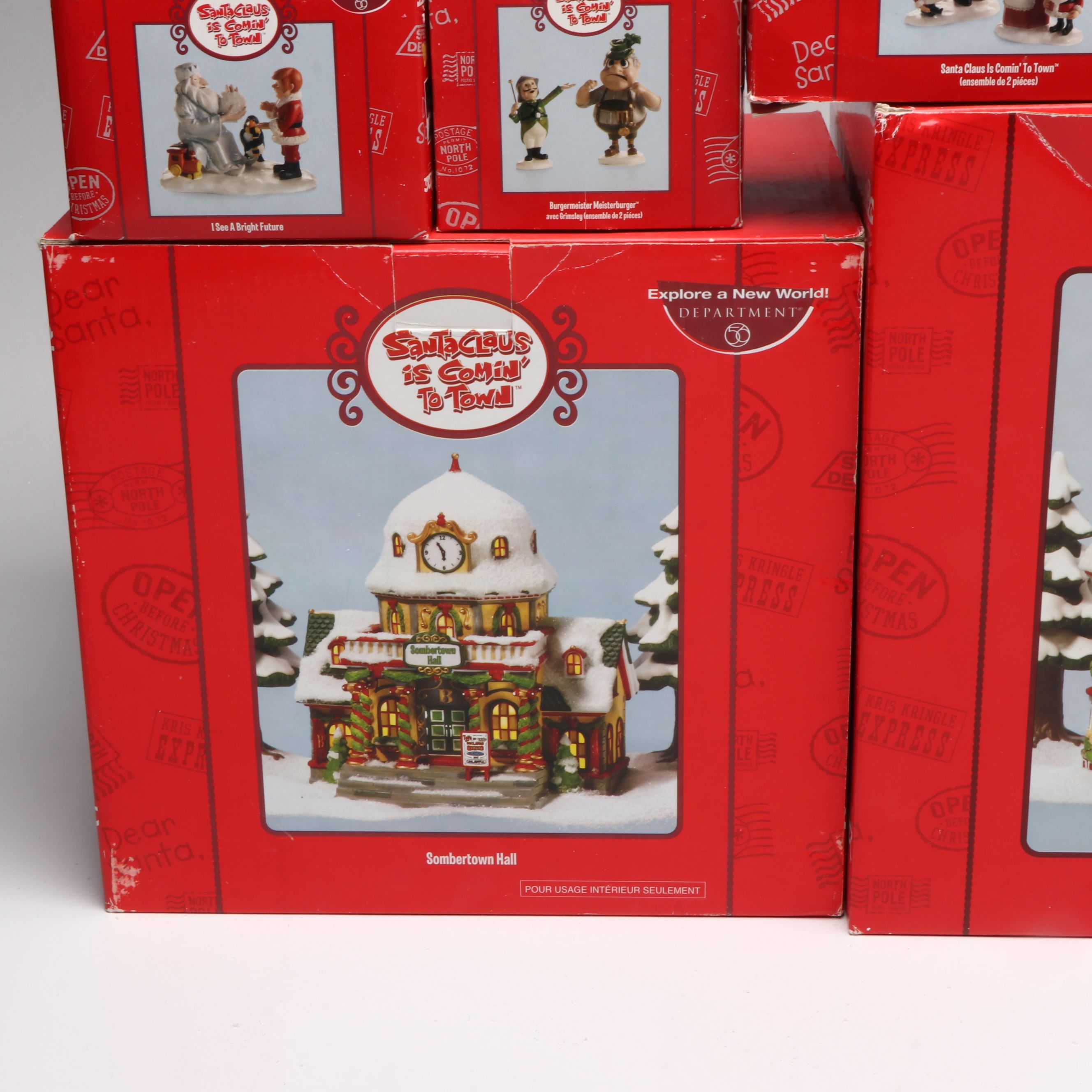Department 56 "Reindeer Games" and Other Classic Christmas Movie Figurines