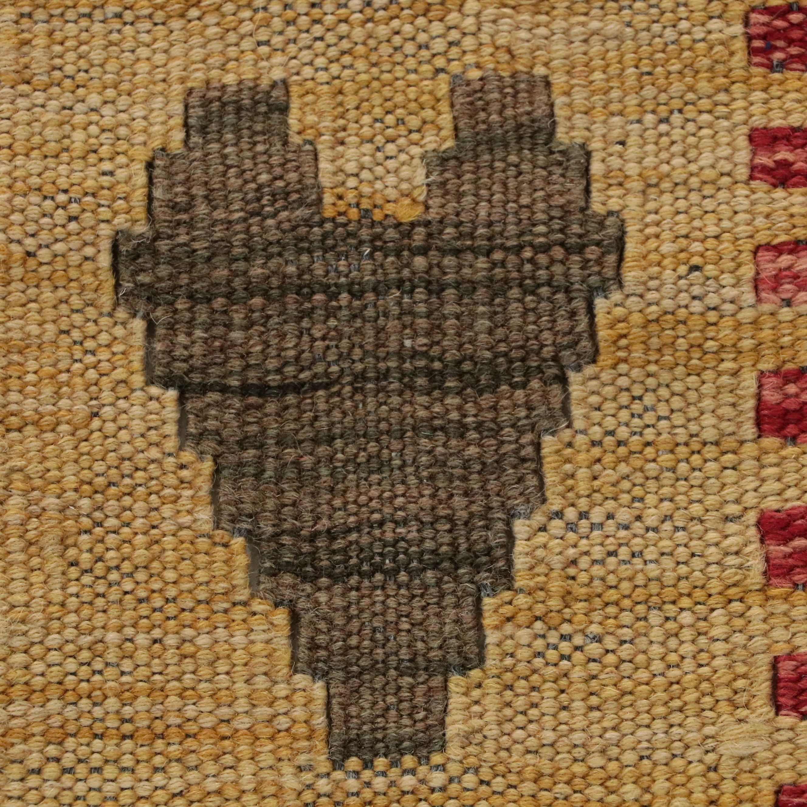 9'10 x 15'8 Handwoven Turkish Anatolian Kilim Room Sized Rug