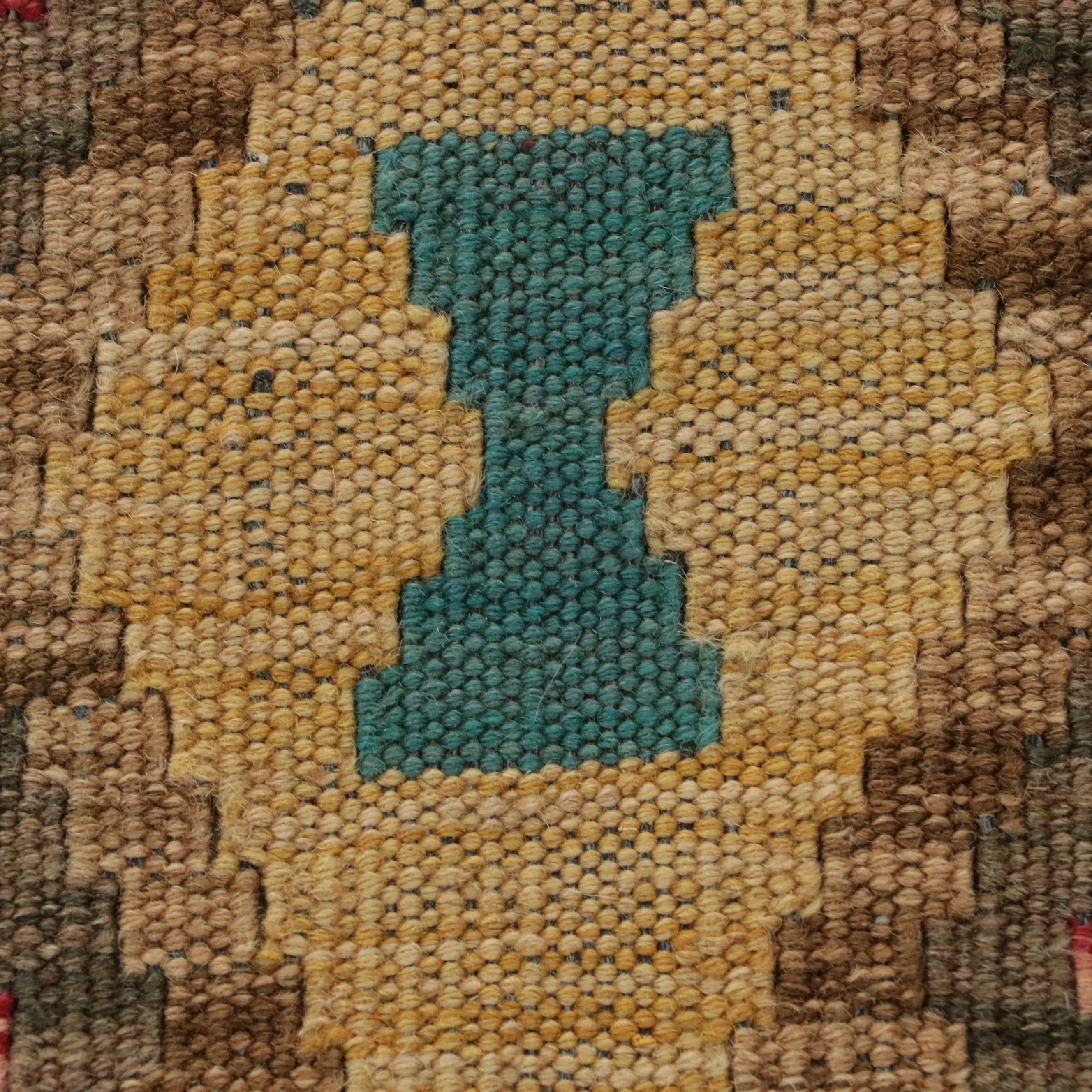 9'10 x 15'8 Handwoven Turkish Anatolian Kilim Room Sized Rug