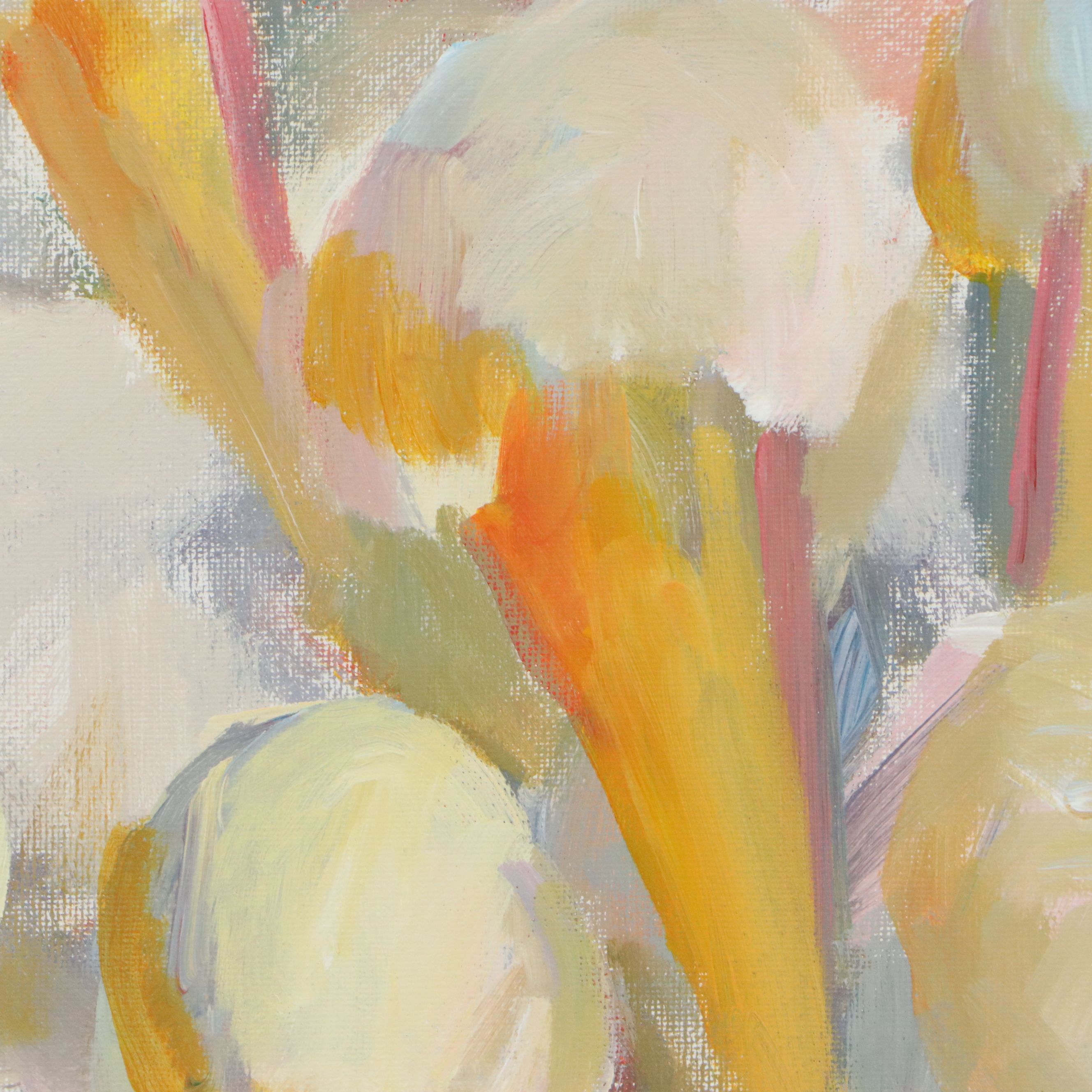 Elle Raines Acrylic Painting "Fleet of Pelicans #2," Circa 2026