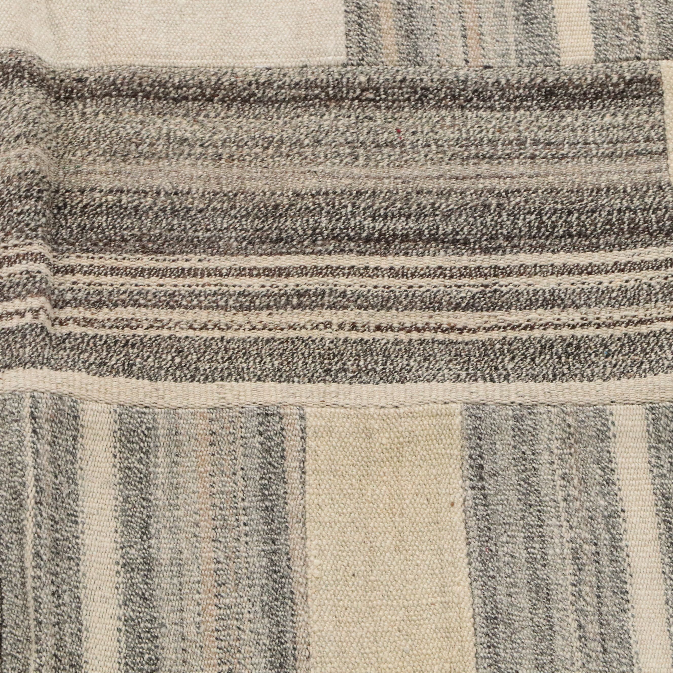 5'4 x 7'10 Handmade Turkish Patchwork Area Rug