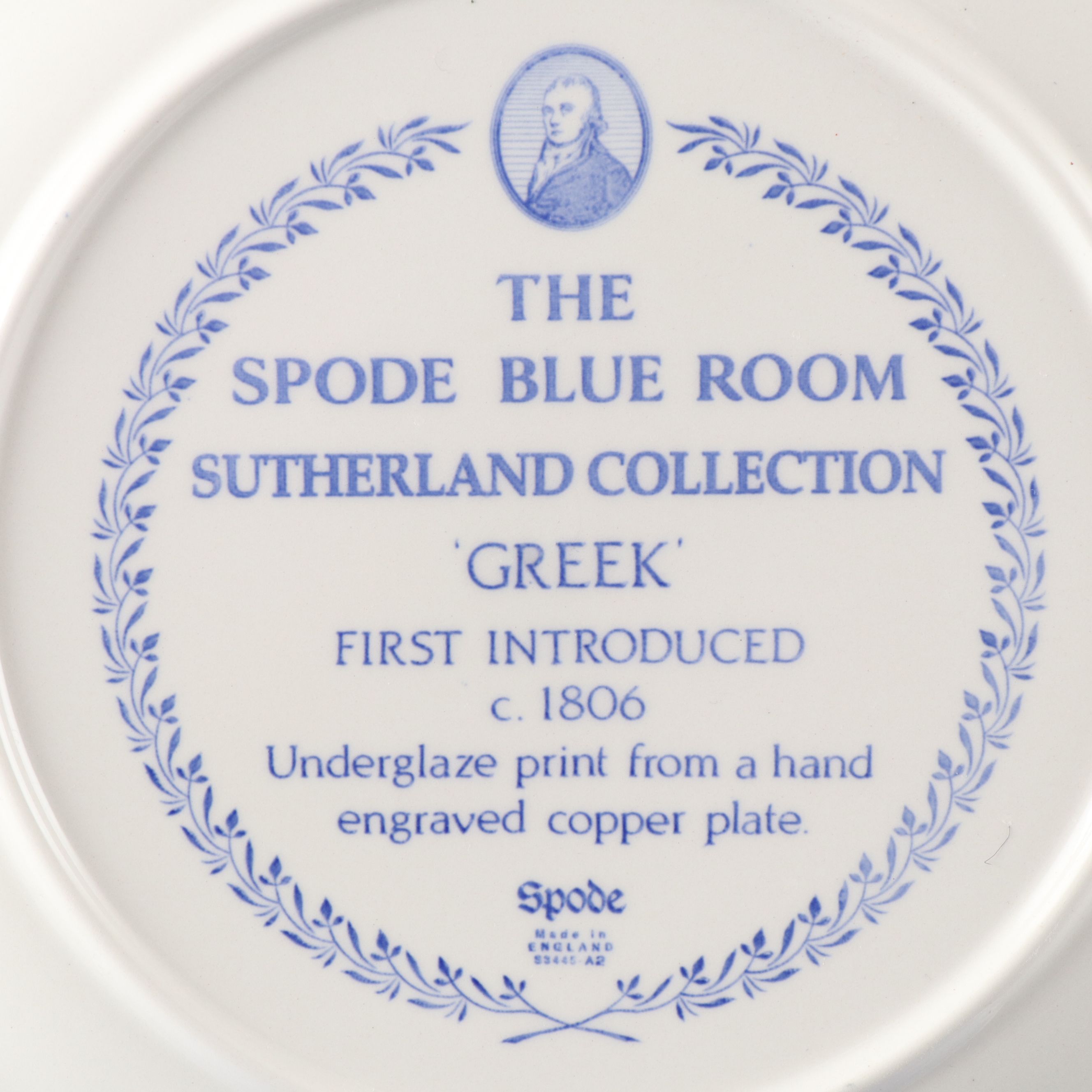 Godinger Silver Plate Candlesticks with Spode Blue Room Porcelain Plates