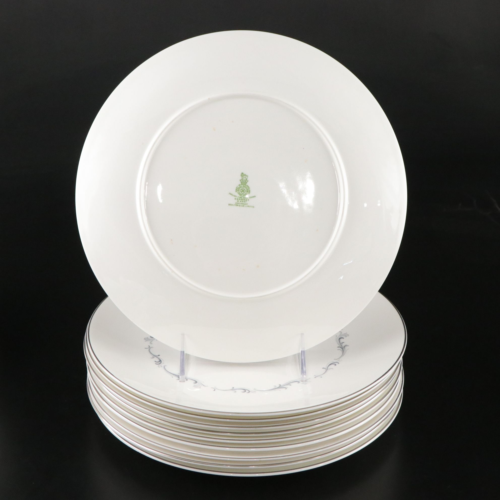 Royal Doulton "Coronet" Porcelain Dinnerware Set with Serving Platters