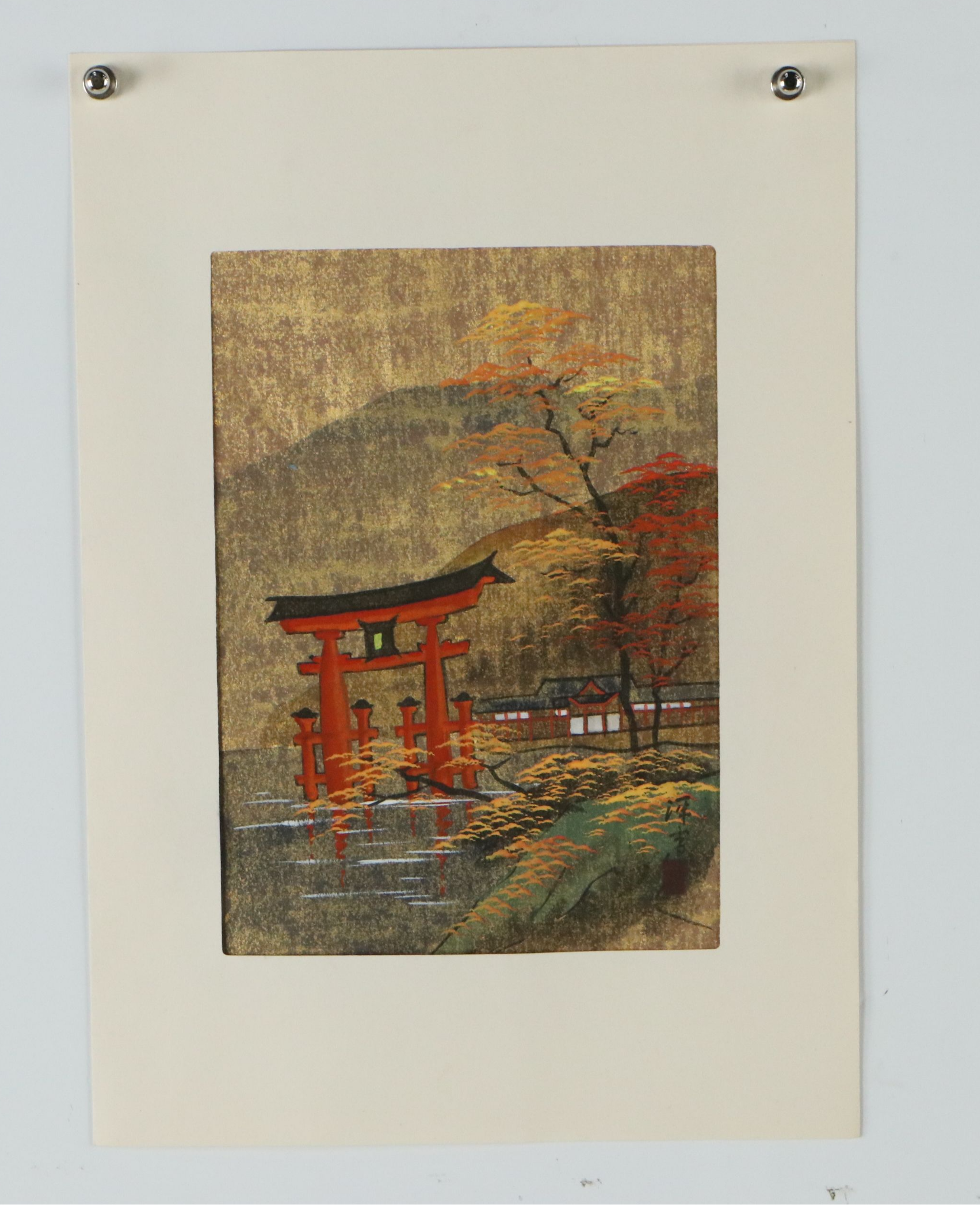 Nishinomiya Yosaku Shin-hanga Woodblocks, Mid-20th Century