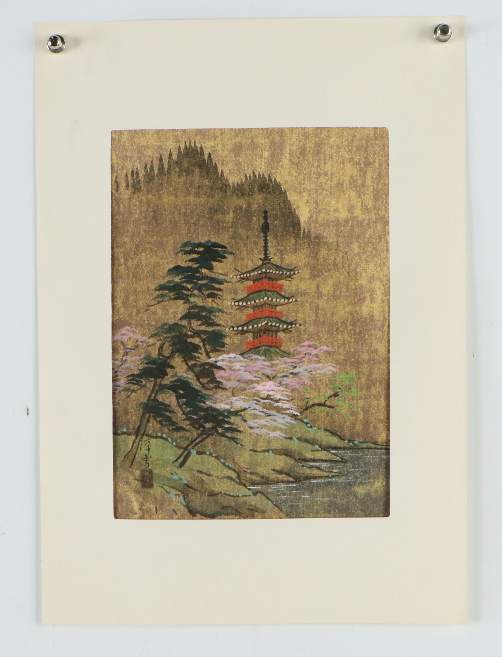 Nishinomiya Yosaku Shin-hanga Woodblocks, Mid-20th Century