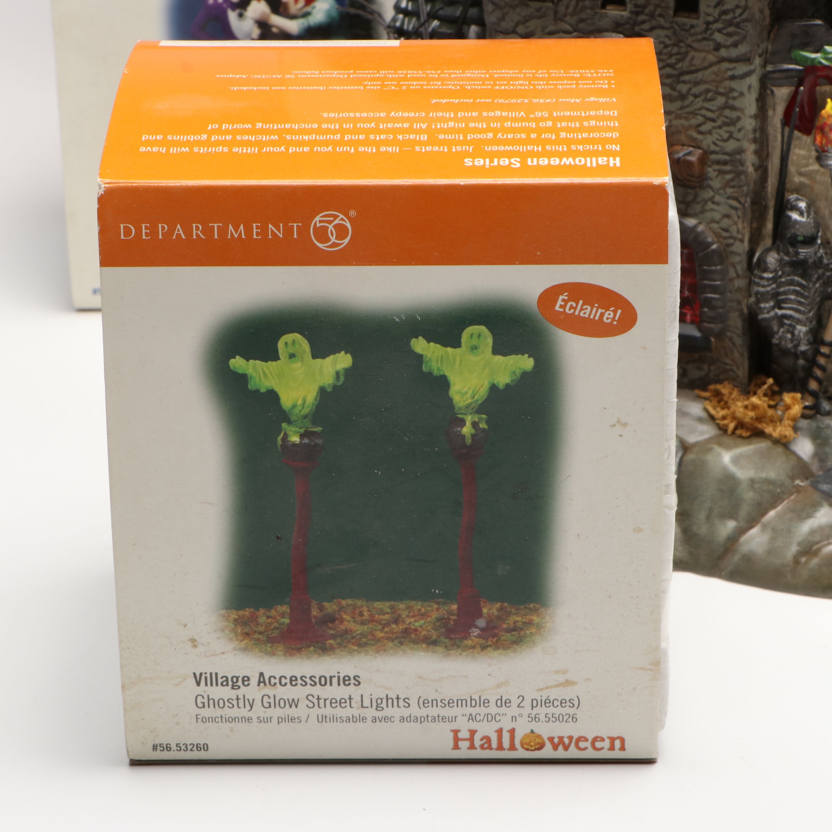 Department 56 "Castle Blackstone" and More Halloween Snow Village Figurines