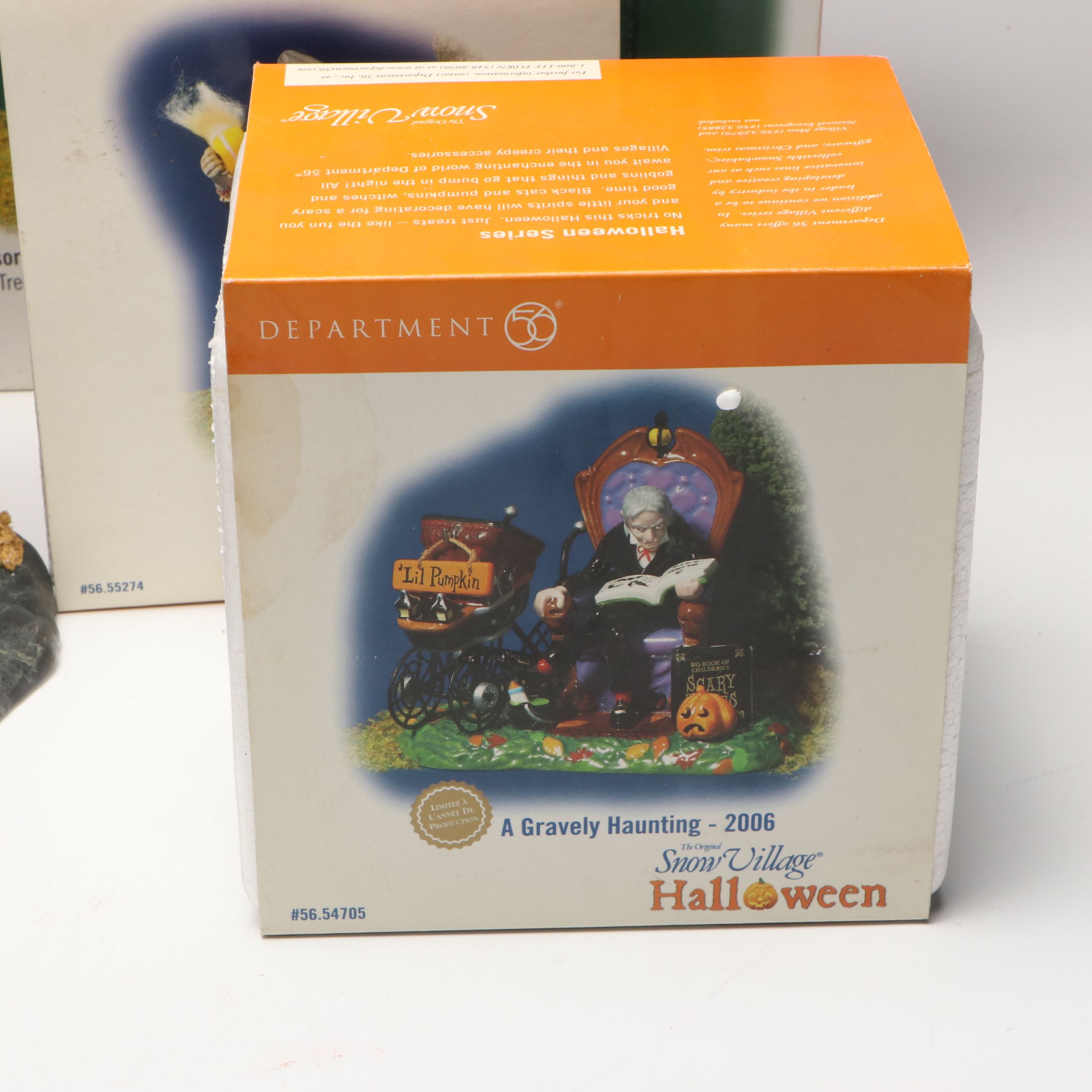 Department 56 "Castle Blackstone" and More Halloween Snow Village Figurines