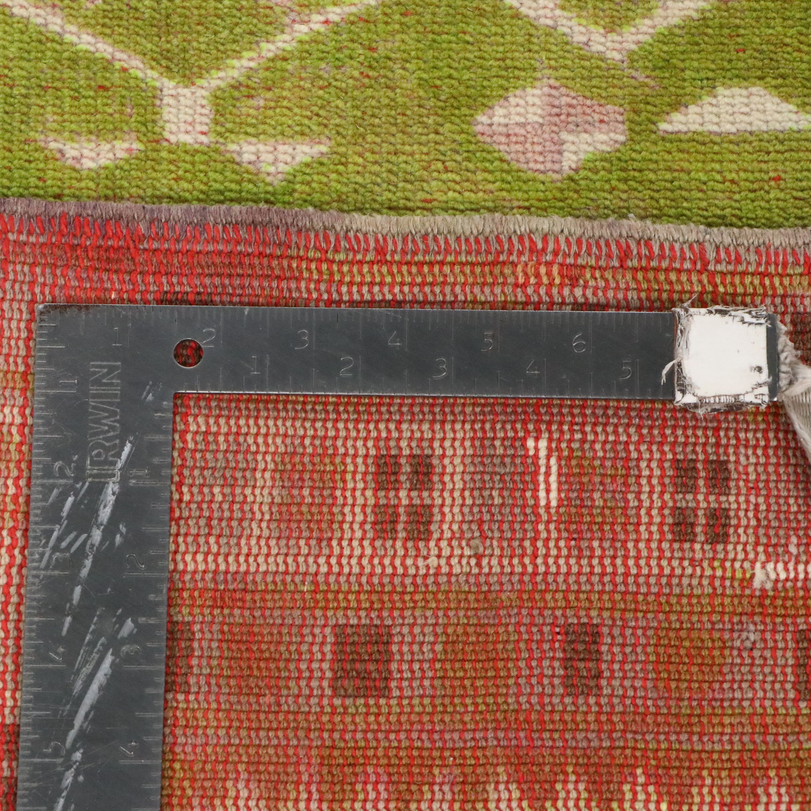 3'1 x 6' Hand-Knotted Turkish Anatolian Area Rug