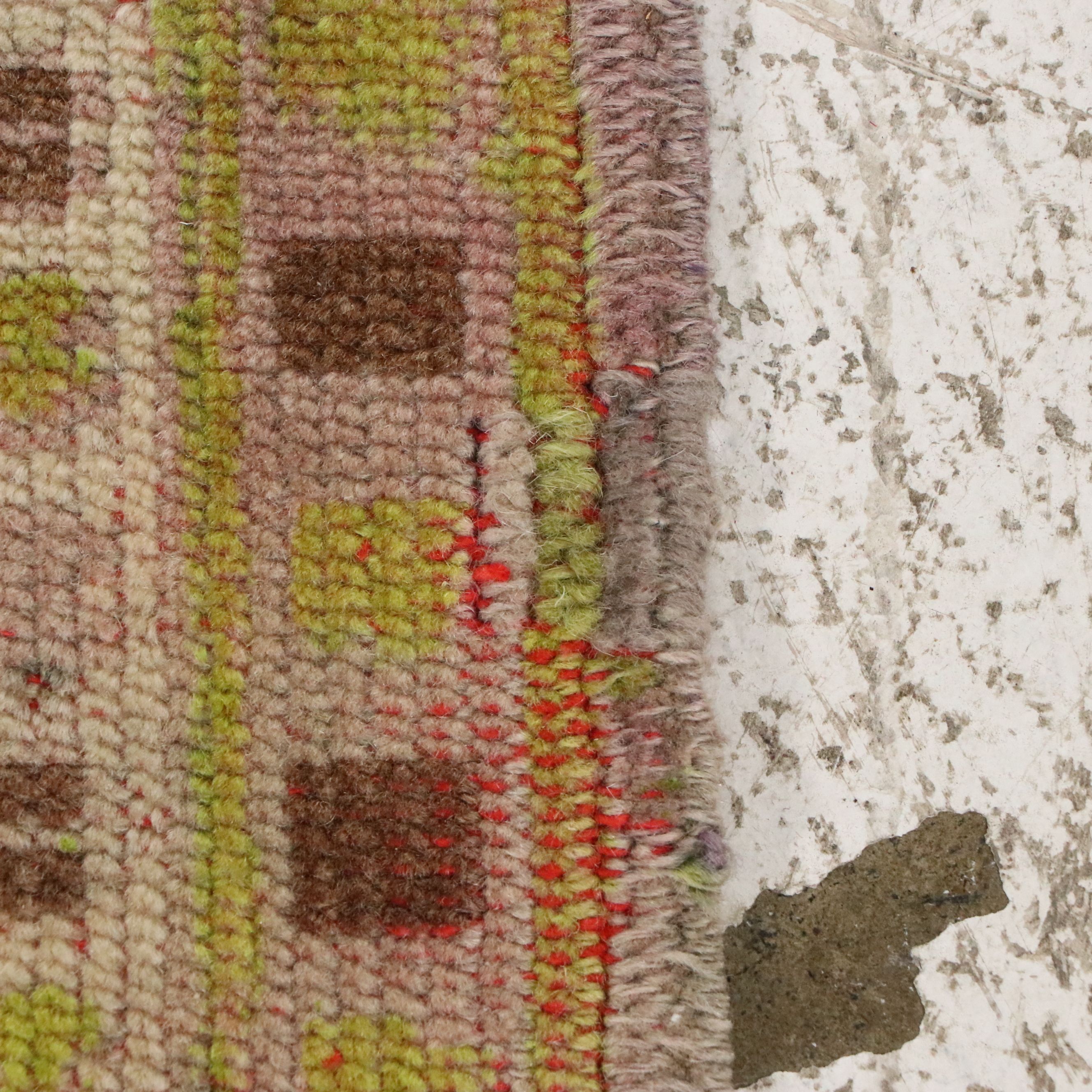 3'1 x 6' Hand-Knotted Turkish Anatolian Area Rug