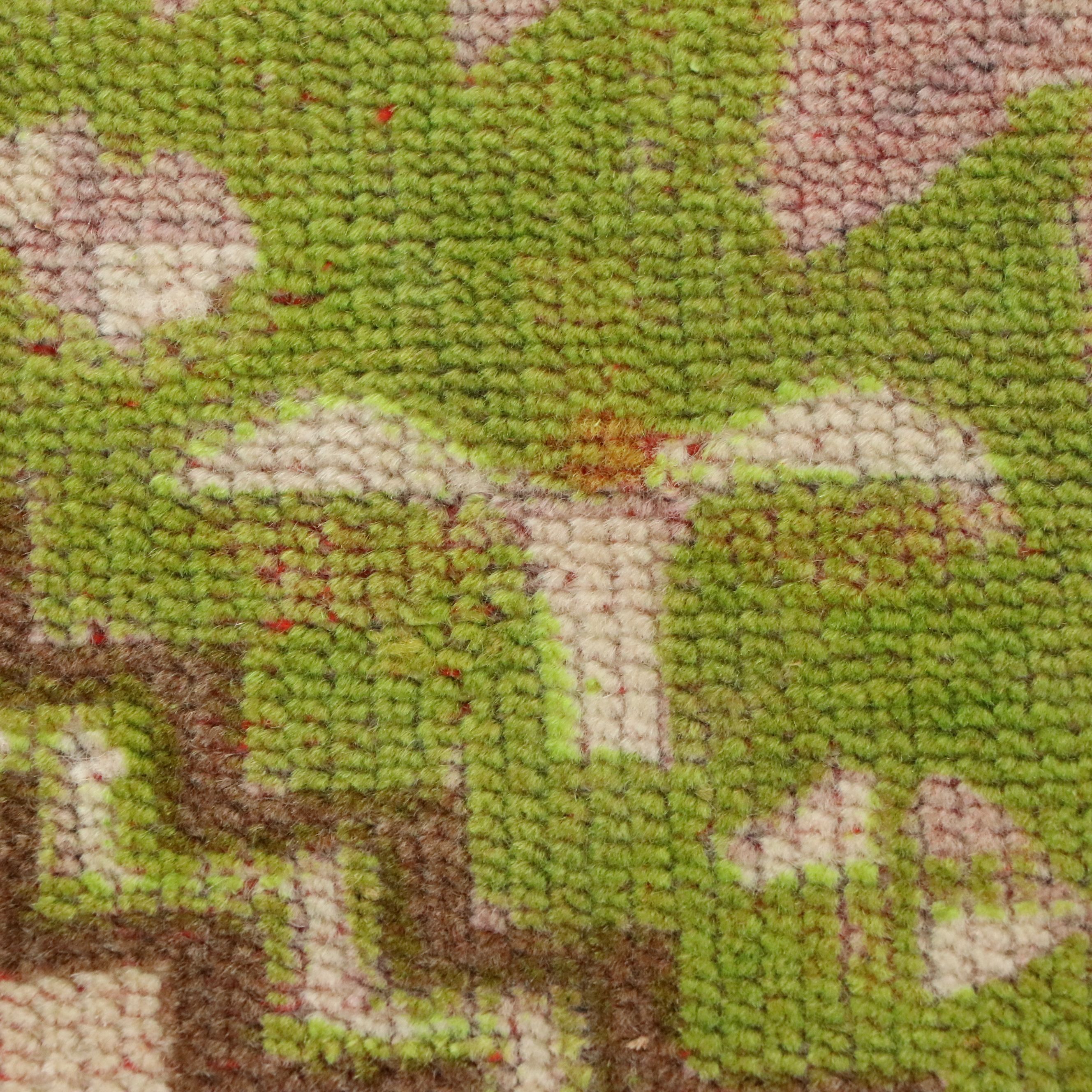 3'1 x 6' Hand-Knotted Turkish Anatolian Area Rug