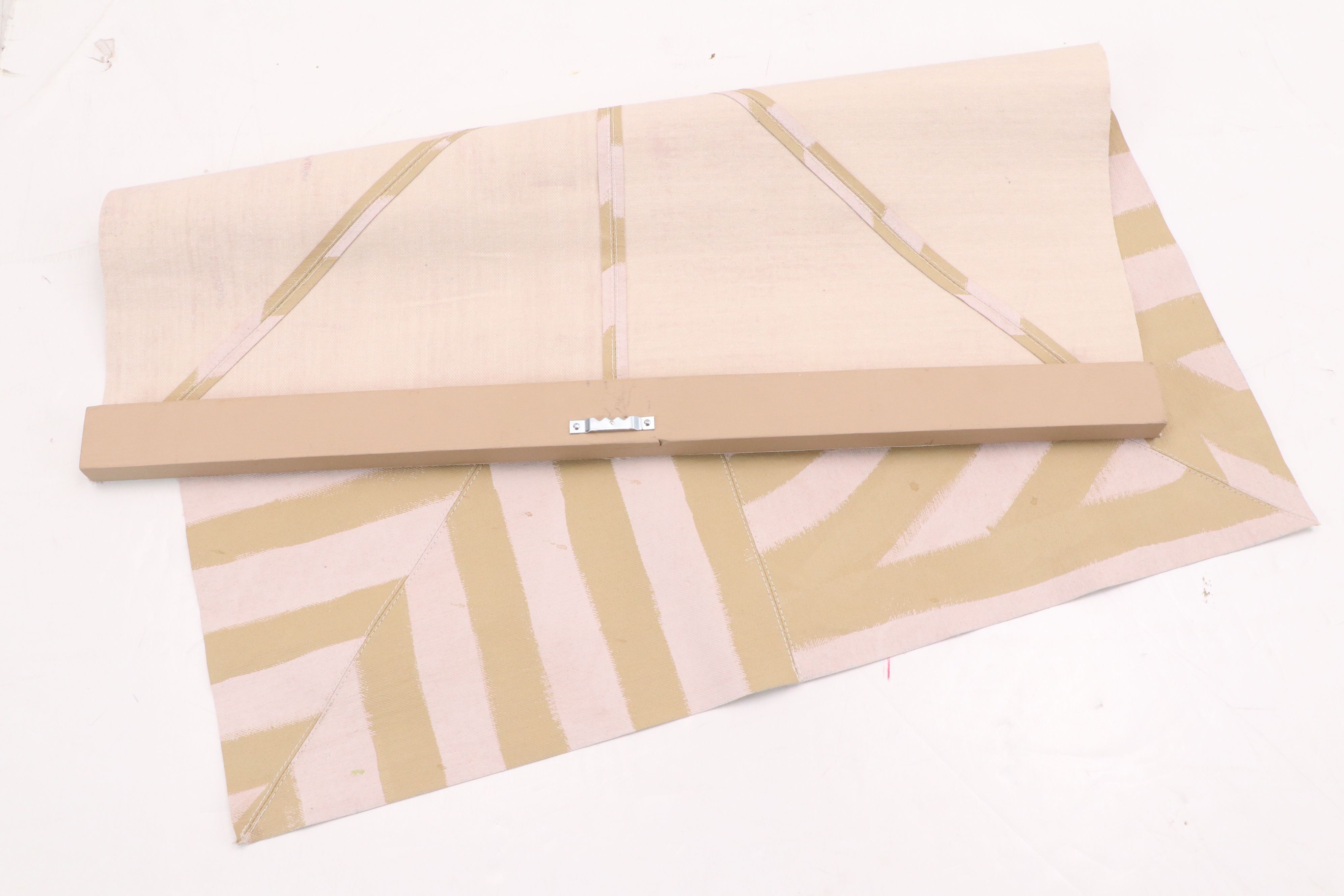 Striped Wall Hanging Acrylic Painting, 21st Century