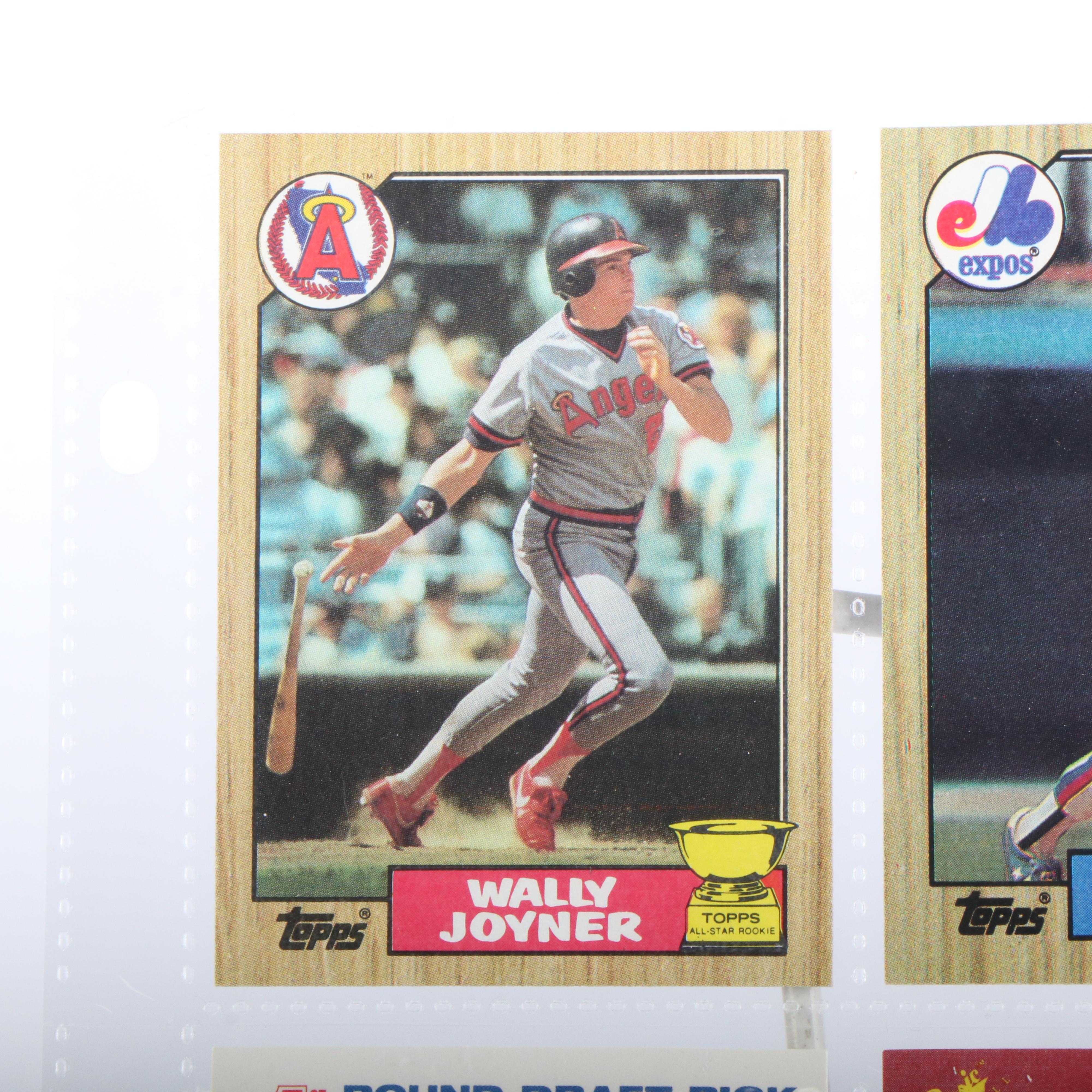 Donruss with Other Baseball Cards Featuring Greg Maddux and Mike Mussina Rookies