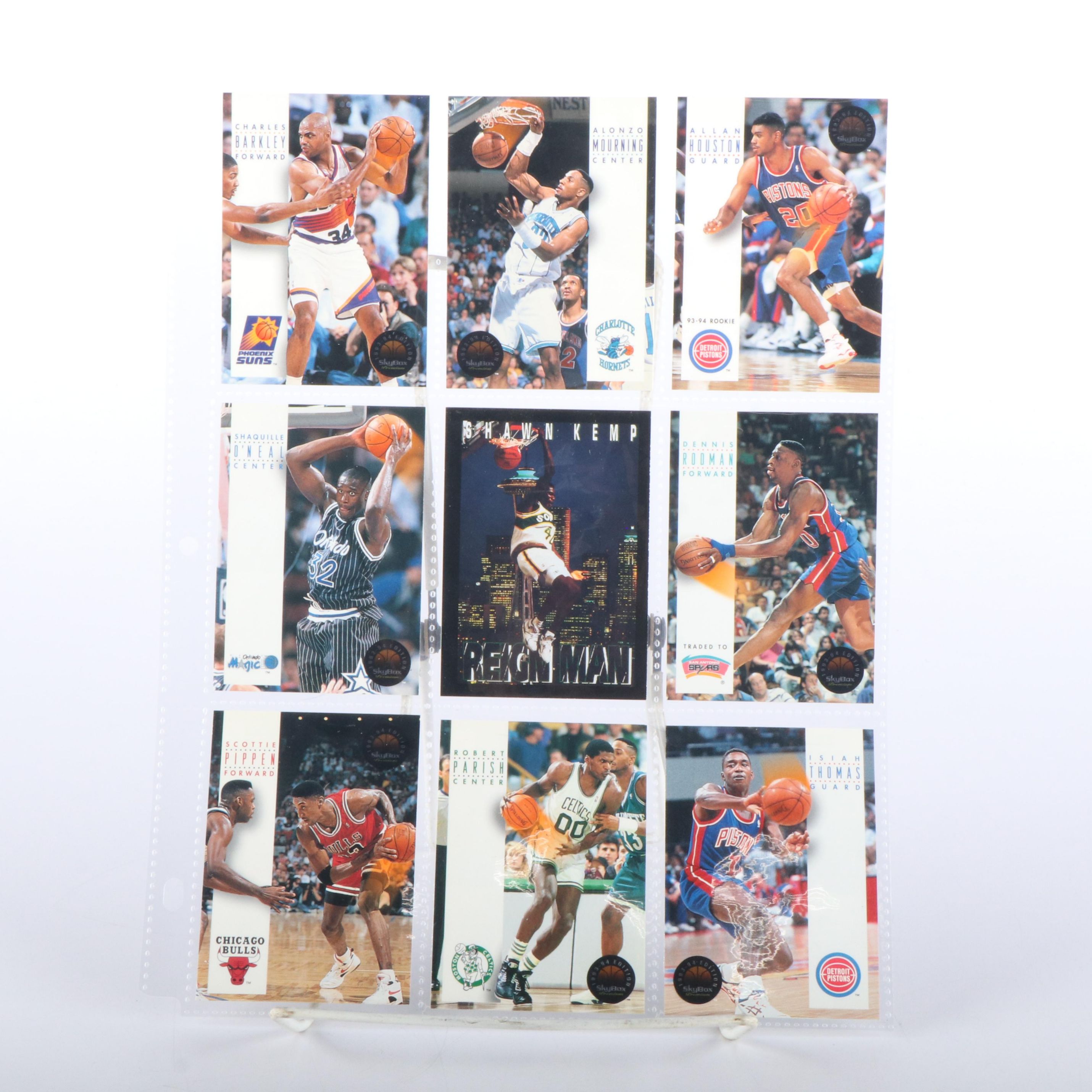 1993-94 Skybox Basketball Cards Featuring Allan Houston Rookie and More