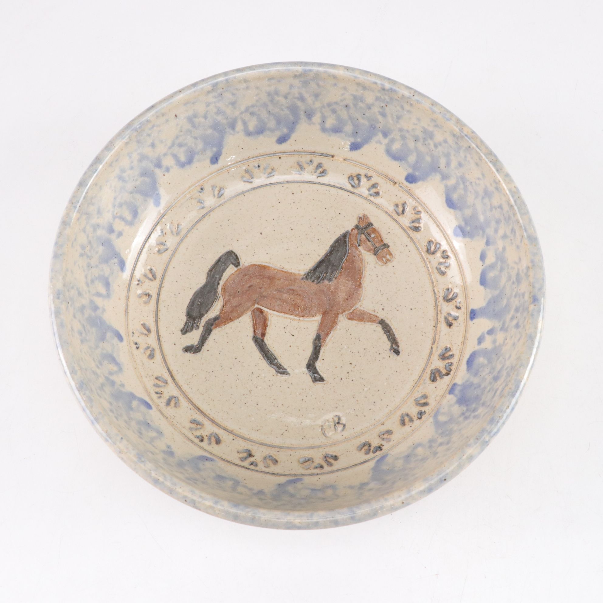 Pottery Owl Figurine, Cheese Board, Serving Bowl, Vase, and Pie Plate