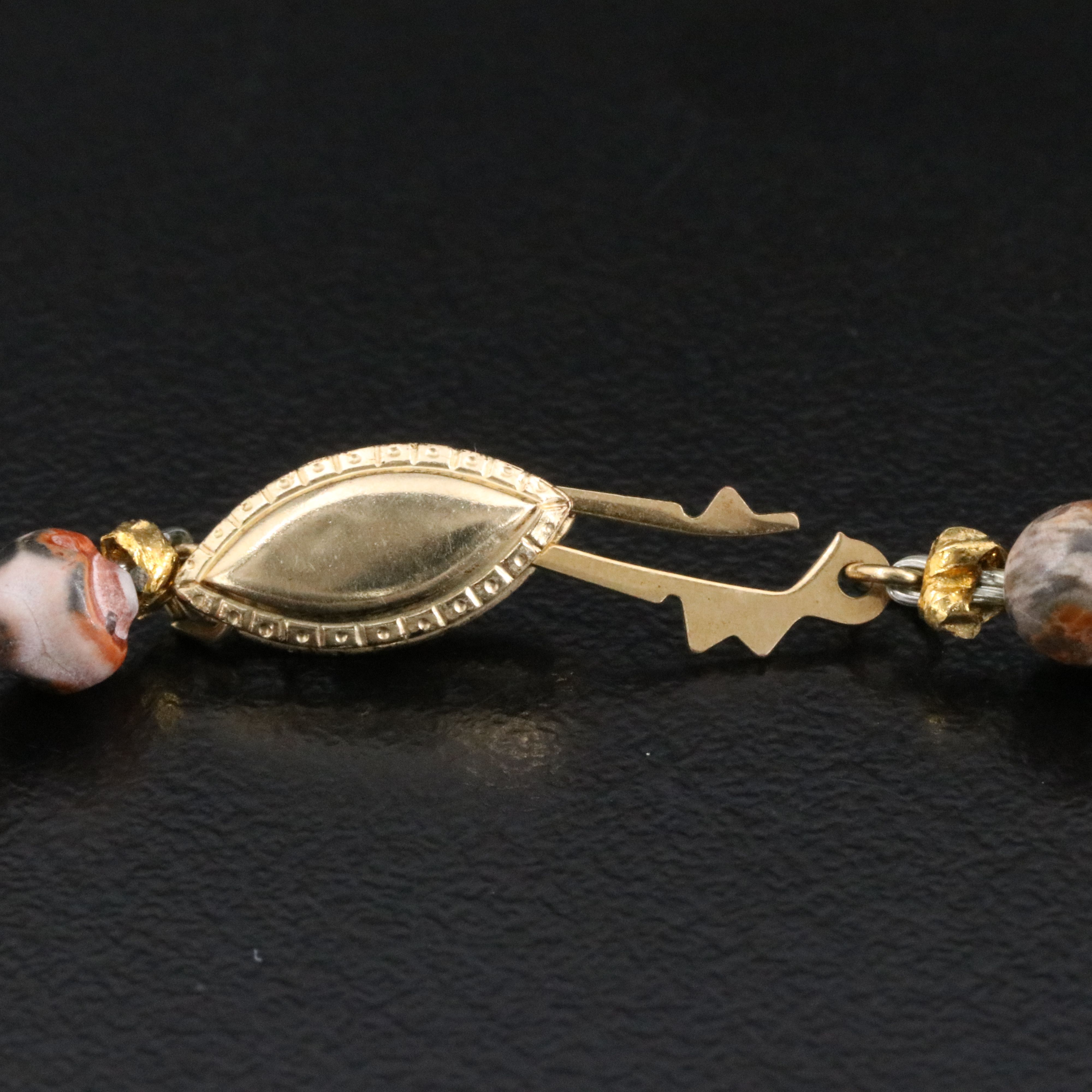 Gold-Filled Jasper Necklace