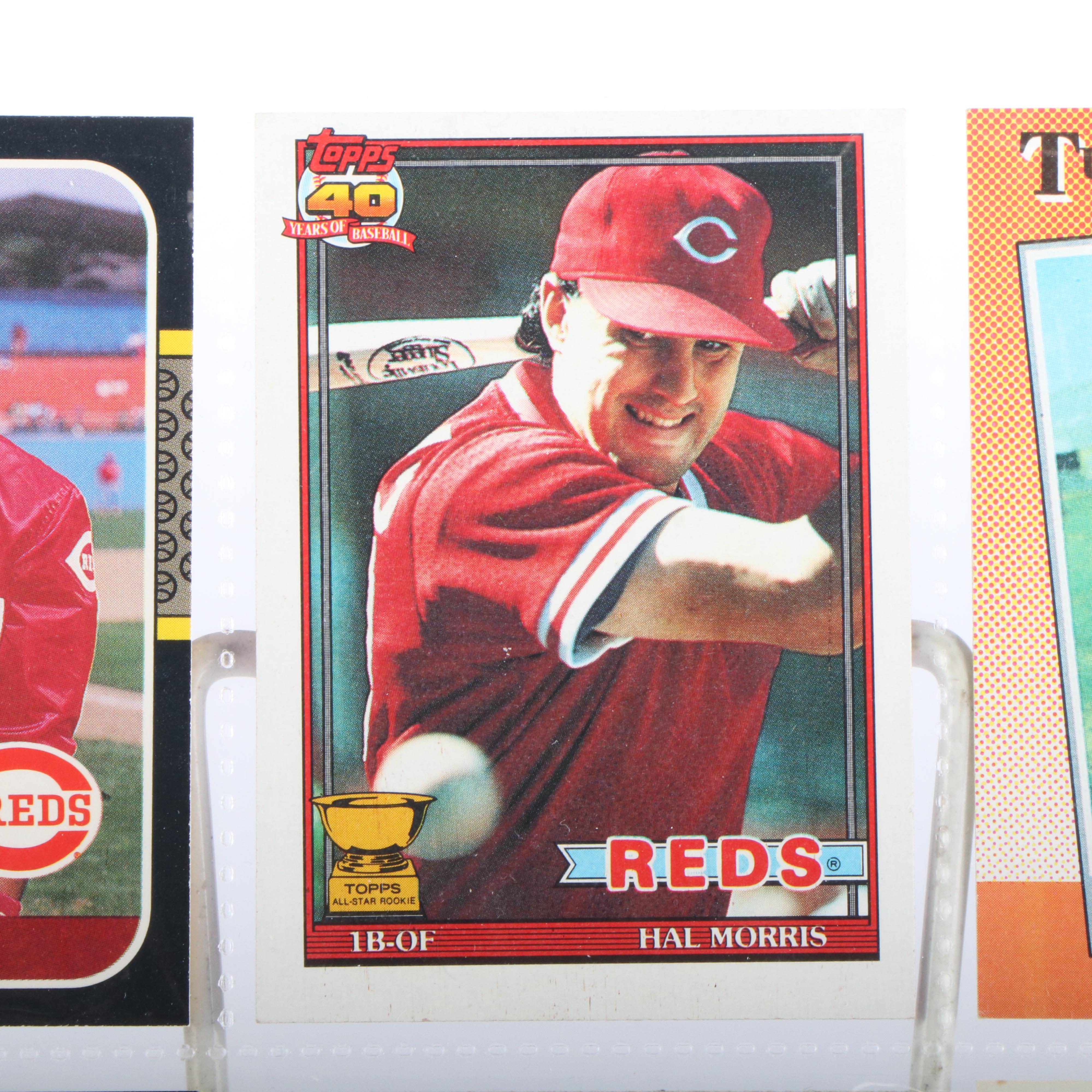 Cincinnati Reds Baseball Cards Featuring Barry Larkin Rookie & More, 1980s-1990s