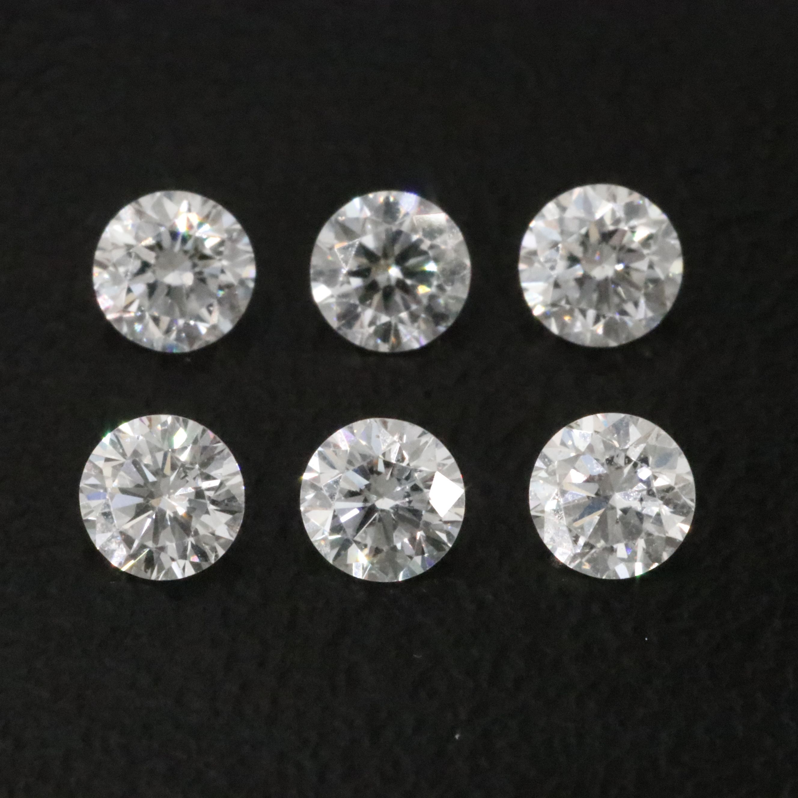 Loose 1.07 CTW Lab Grown Diamond Lot