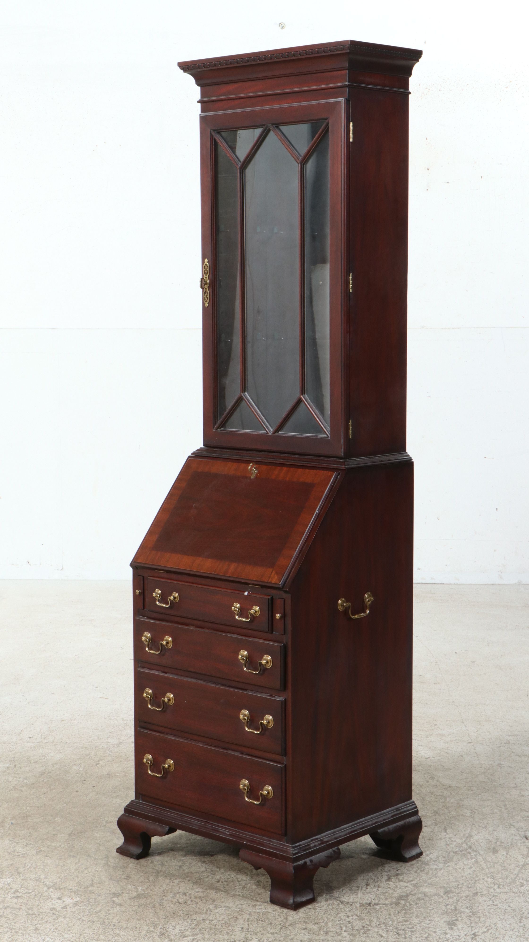 Henkle-Harris Mahogany Secretary Desk